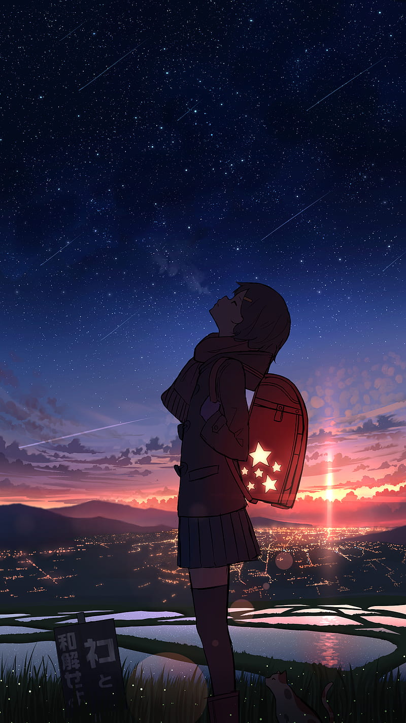 800x1422 HD starscape wallpaper
