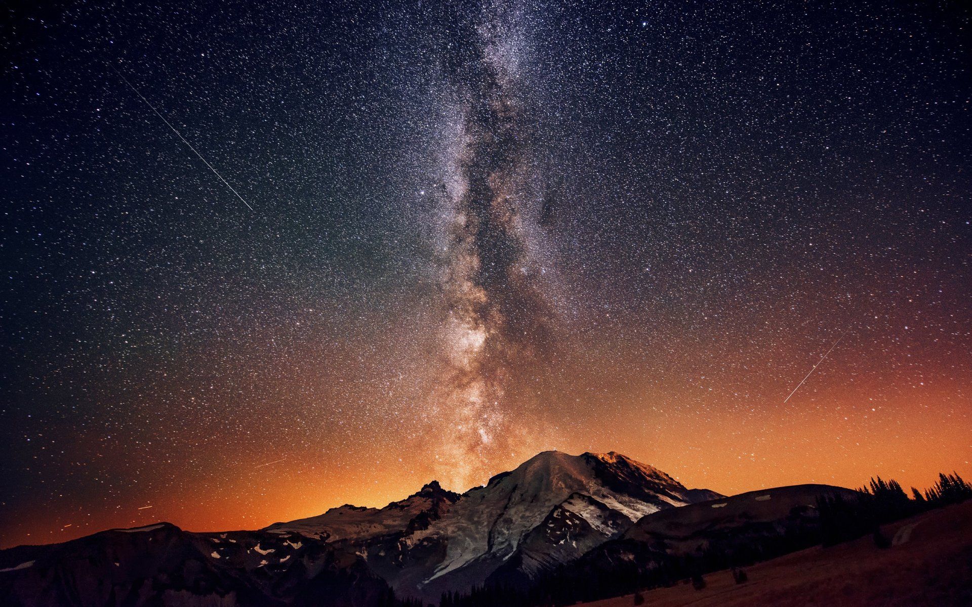 1920x1200 Galactic Horizon: Stunning Sci Fi Starscape HD Wallpaperx1600