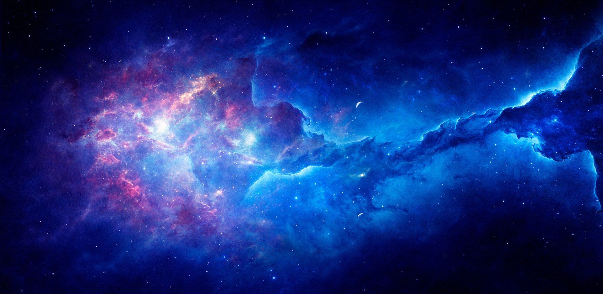 1920x938 Celestial Nebula: A Stunning Sci Fi Starscape HD Wallpaper By Gene Raz Von Edlerx1080