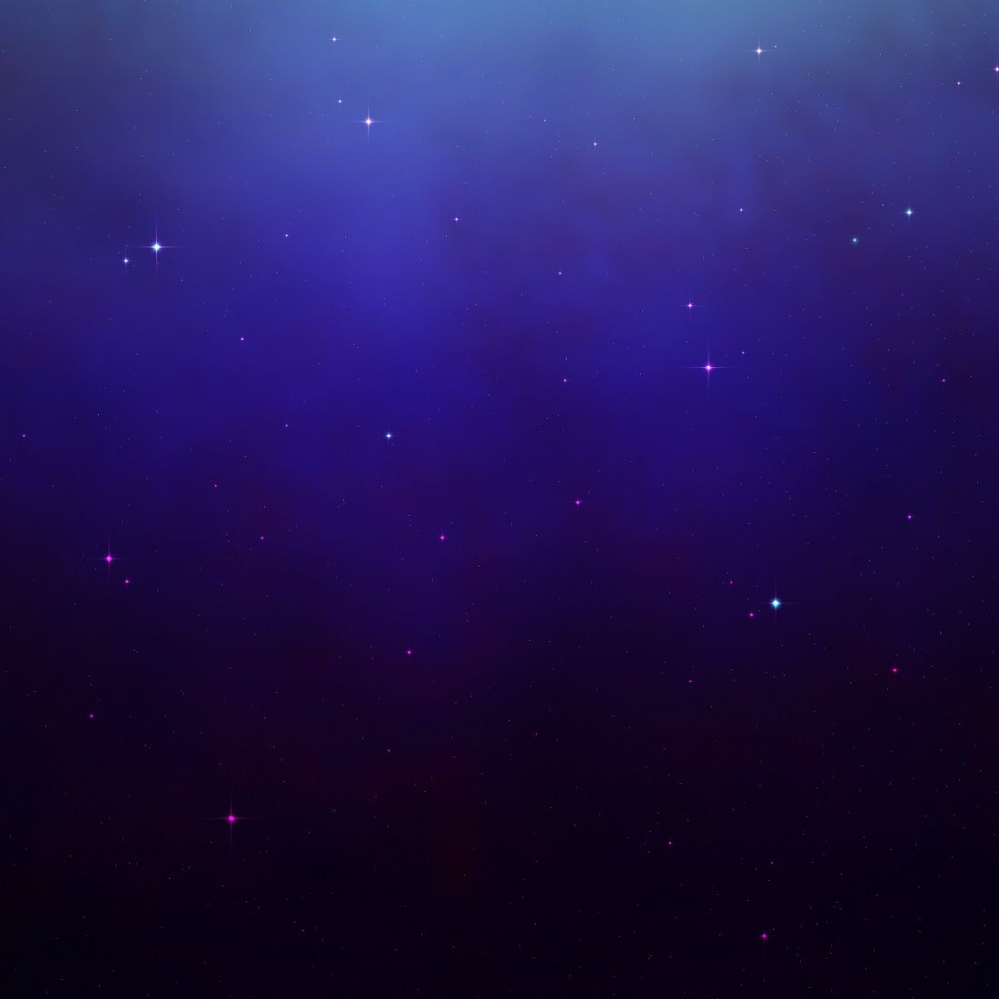 1100x1100 Space Starscape Background