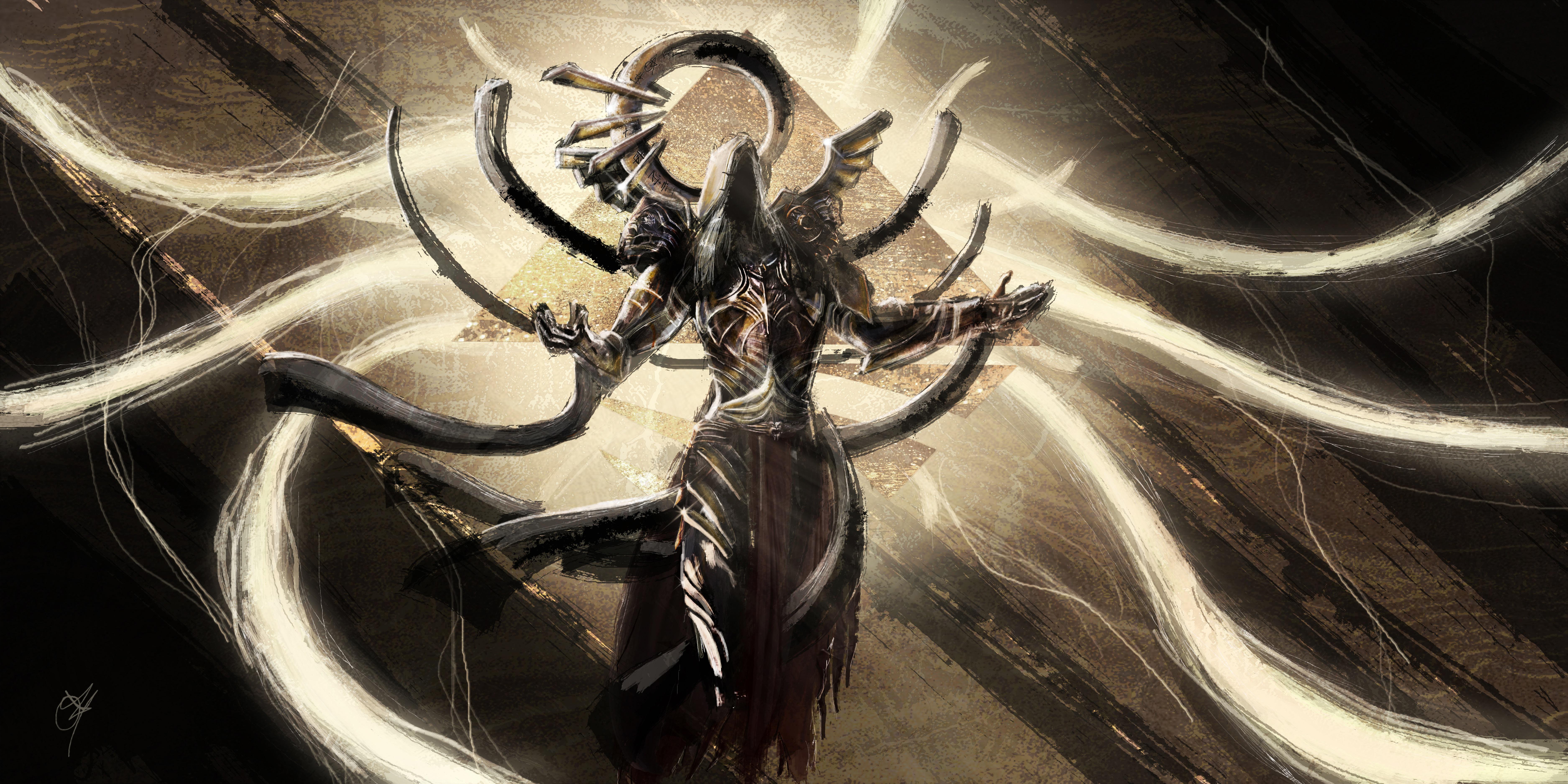 7499x3750 Inarius Wallpaper