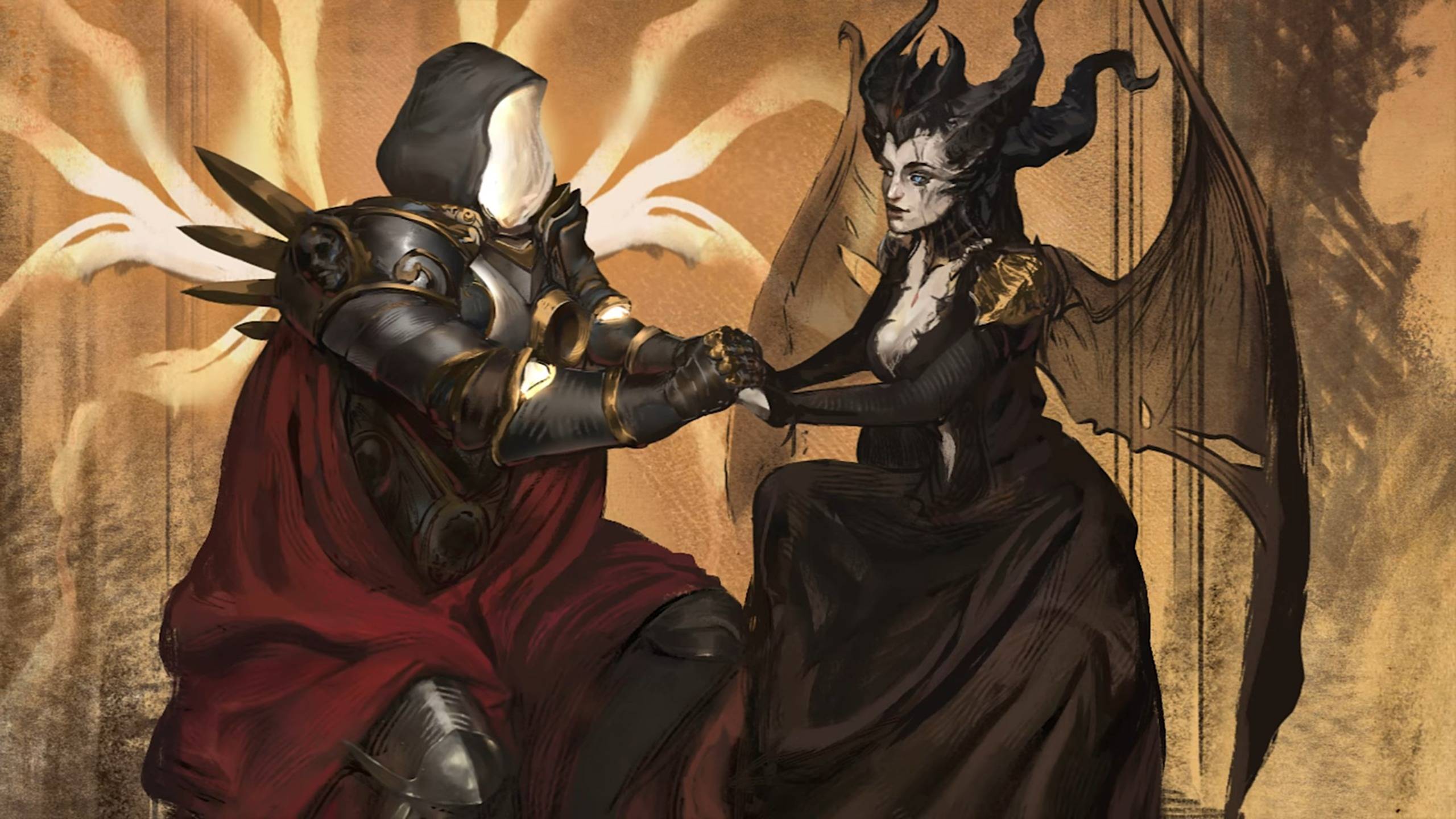 2560x1440 Diablo IV Lore Video Tells the Tale of the Creation of Sanctuary by Inarius & Lilith