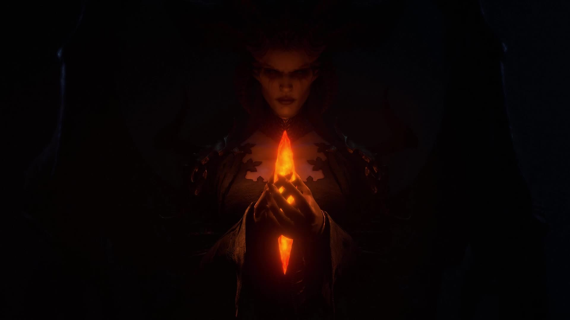 1920x1080 Lilith and Inarius Diablo 4K Live Wallpaper
