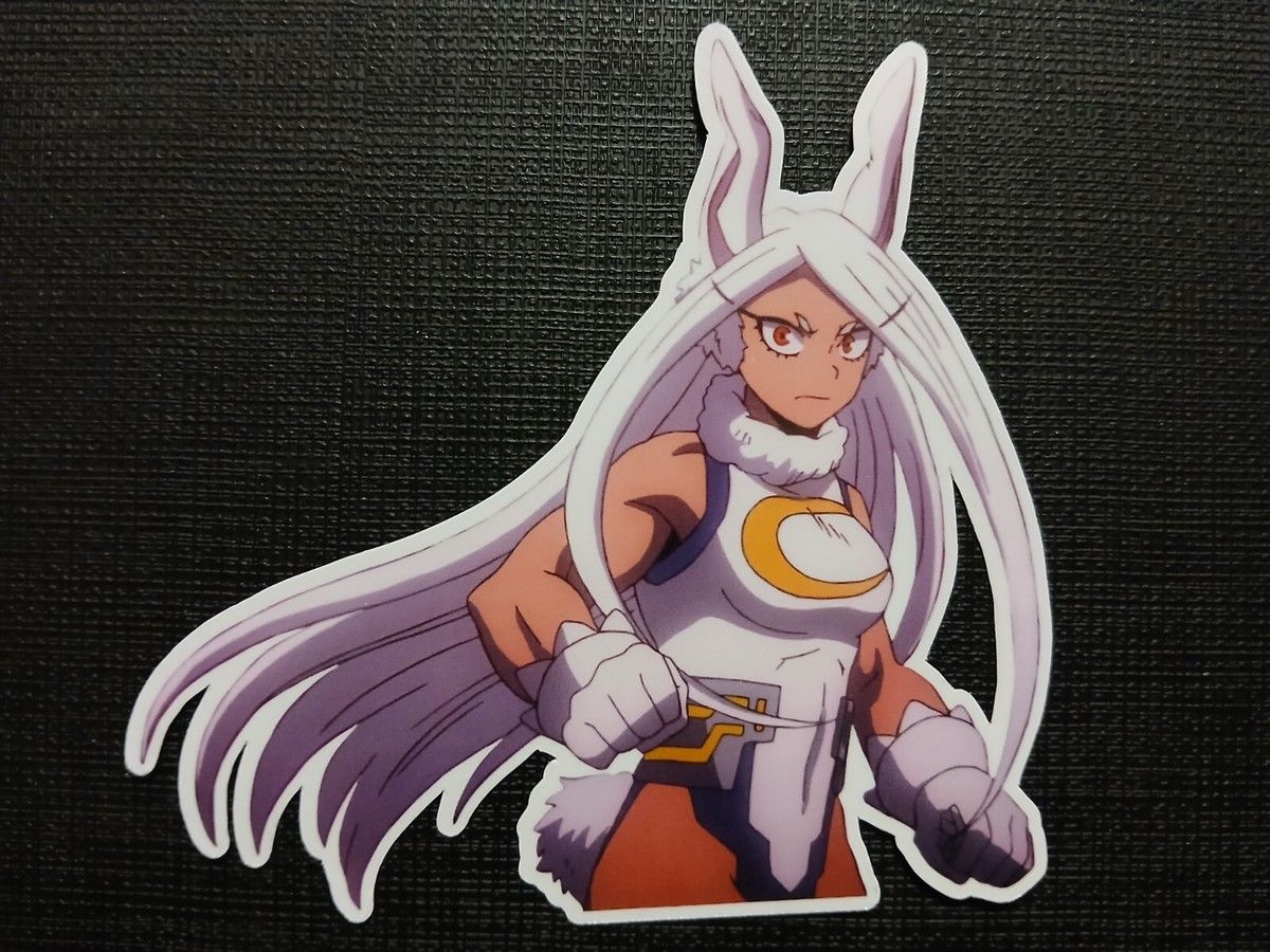 1200x900 Mirko Rumi Usagiyama My Hero Academia Glossy Sticker Anime Waterproof! V2