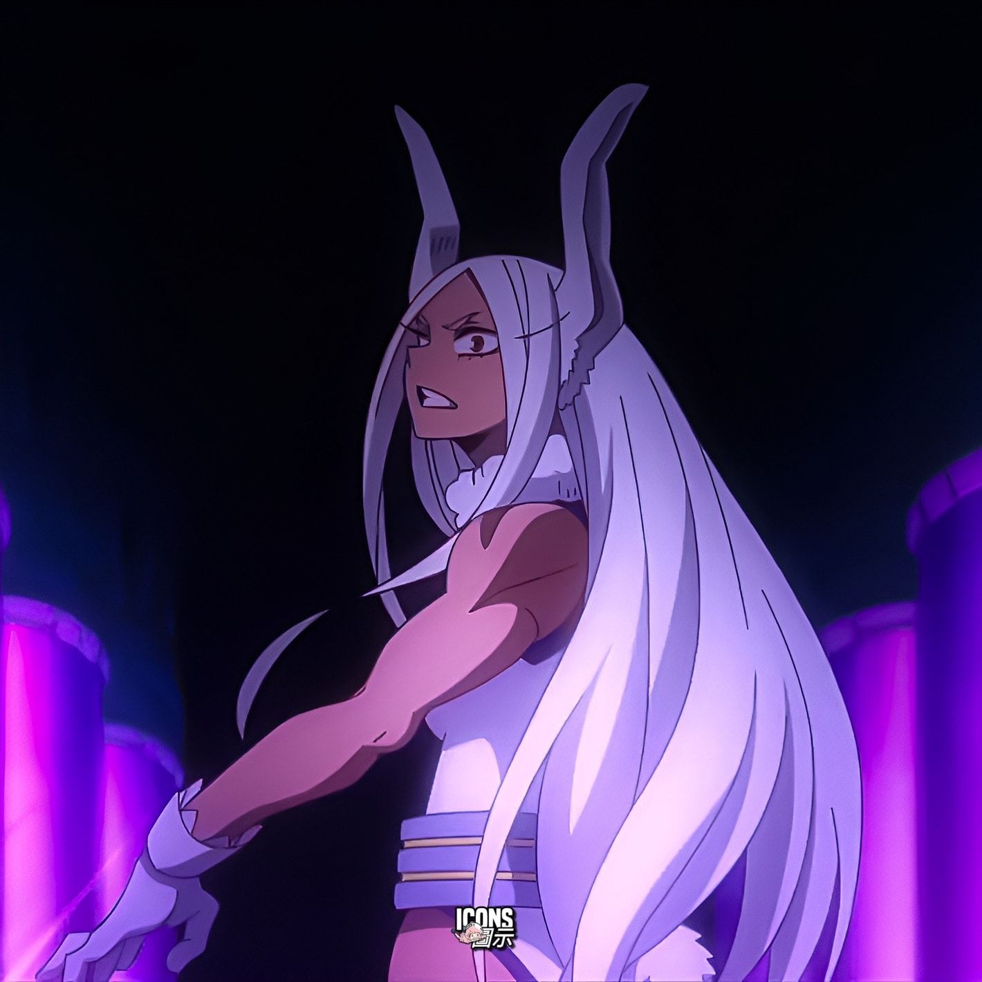 1420x1420 Rumi Usagiyama profile picture. My Hero Academia. Anime Icon. Icon