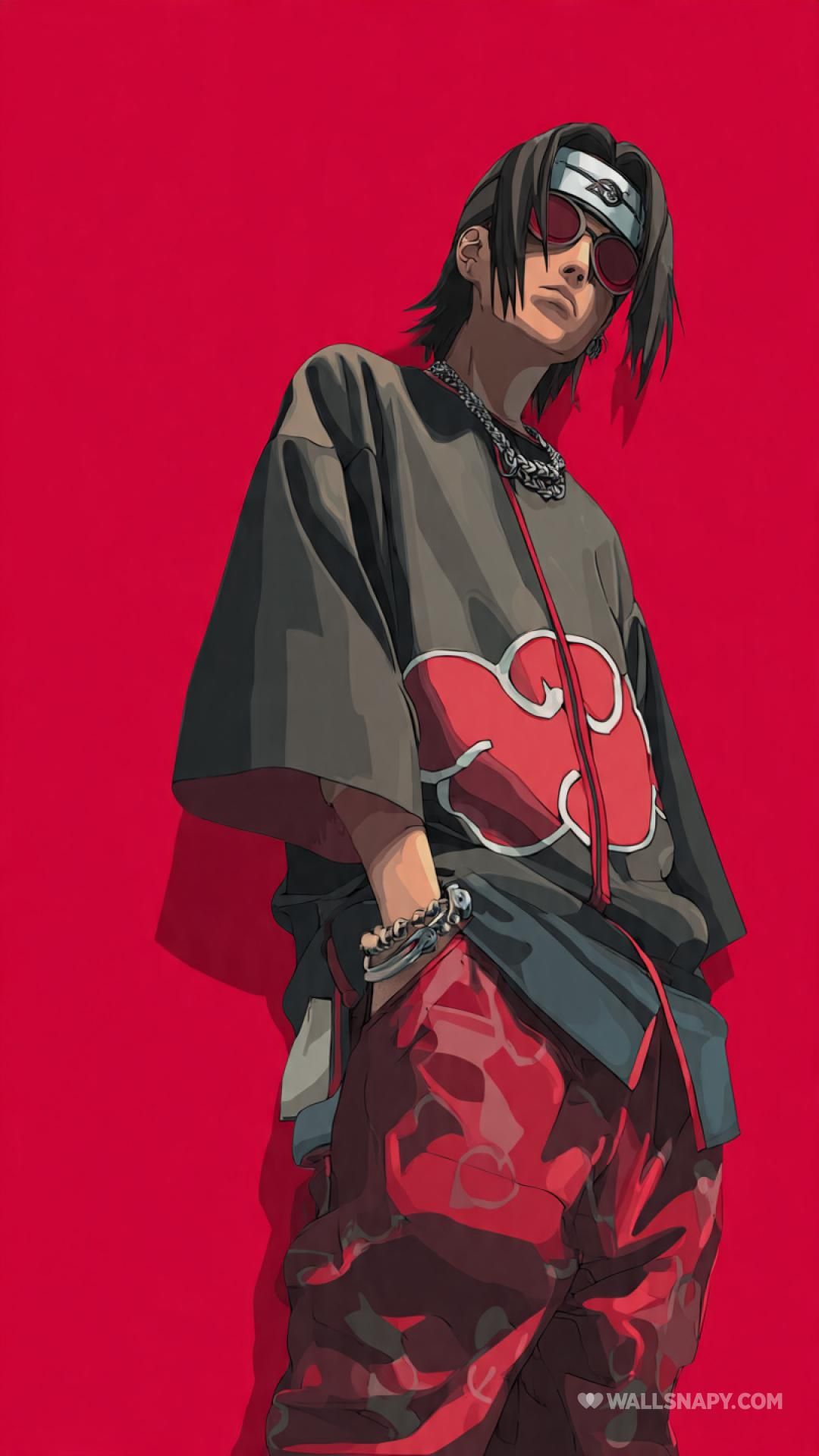 1080x1920 Itachi uchiha funky anime style mobile HD wallpaper