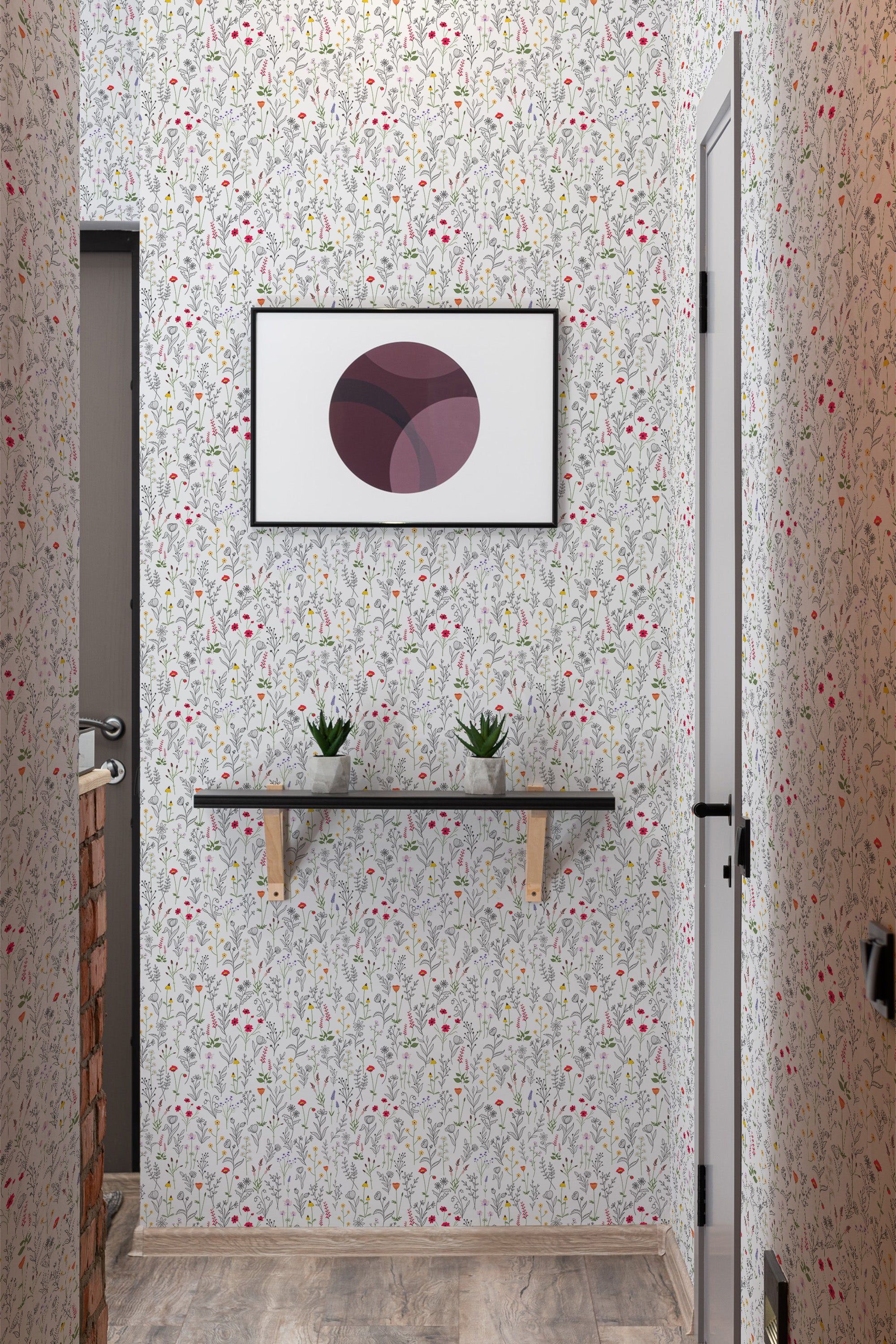 2000x3000 Delicate floral Wallpaper (Sample