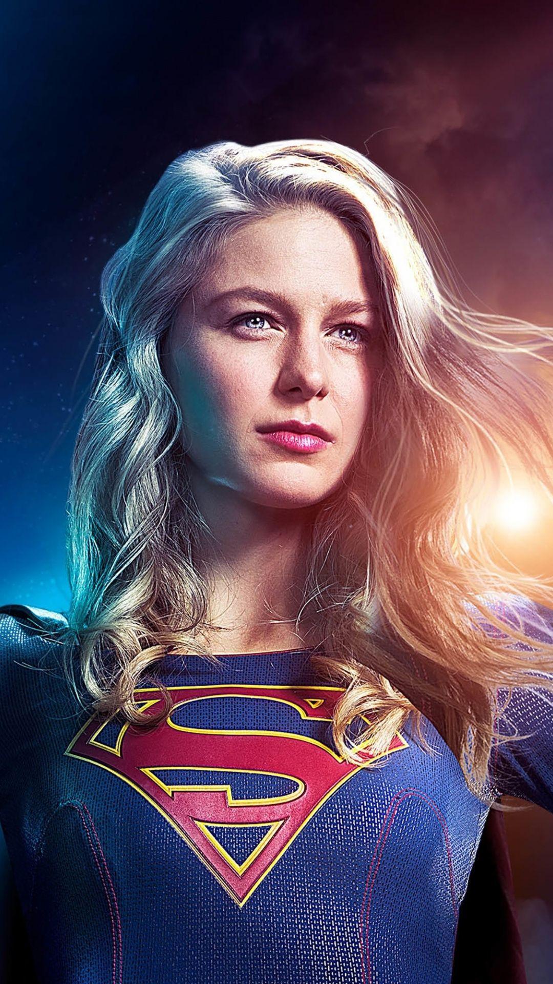 Download Melissa Benoist Supergirl DC Wallpaper | Wallpapers.com