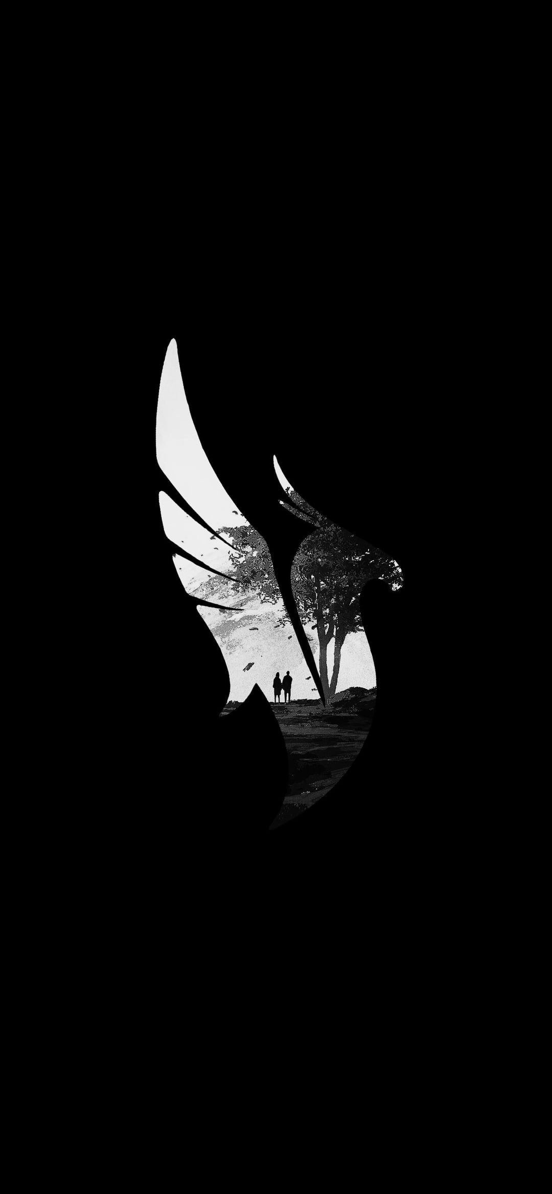 1080x2337 OLED Phone Wallpaper I whipped up with the Ashes remixes cover in the background. Enjoy!