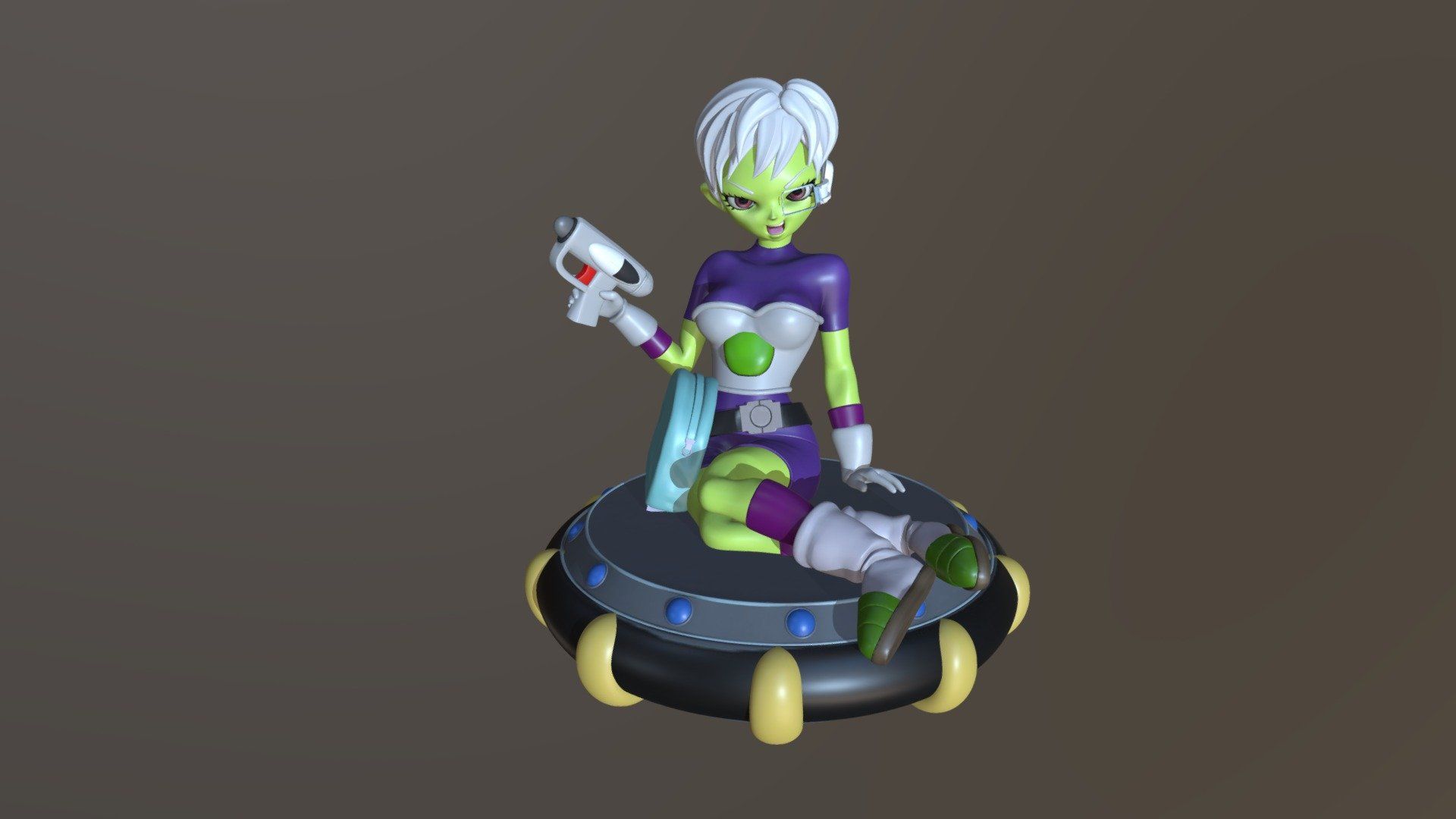 1920x1080 Cheelai with the blaster 3D print model model by kostikim [abe2976]