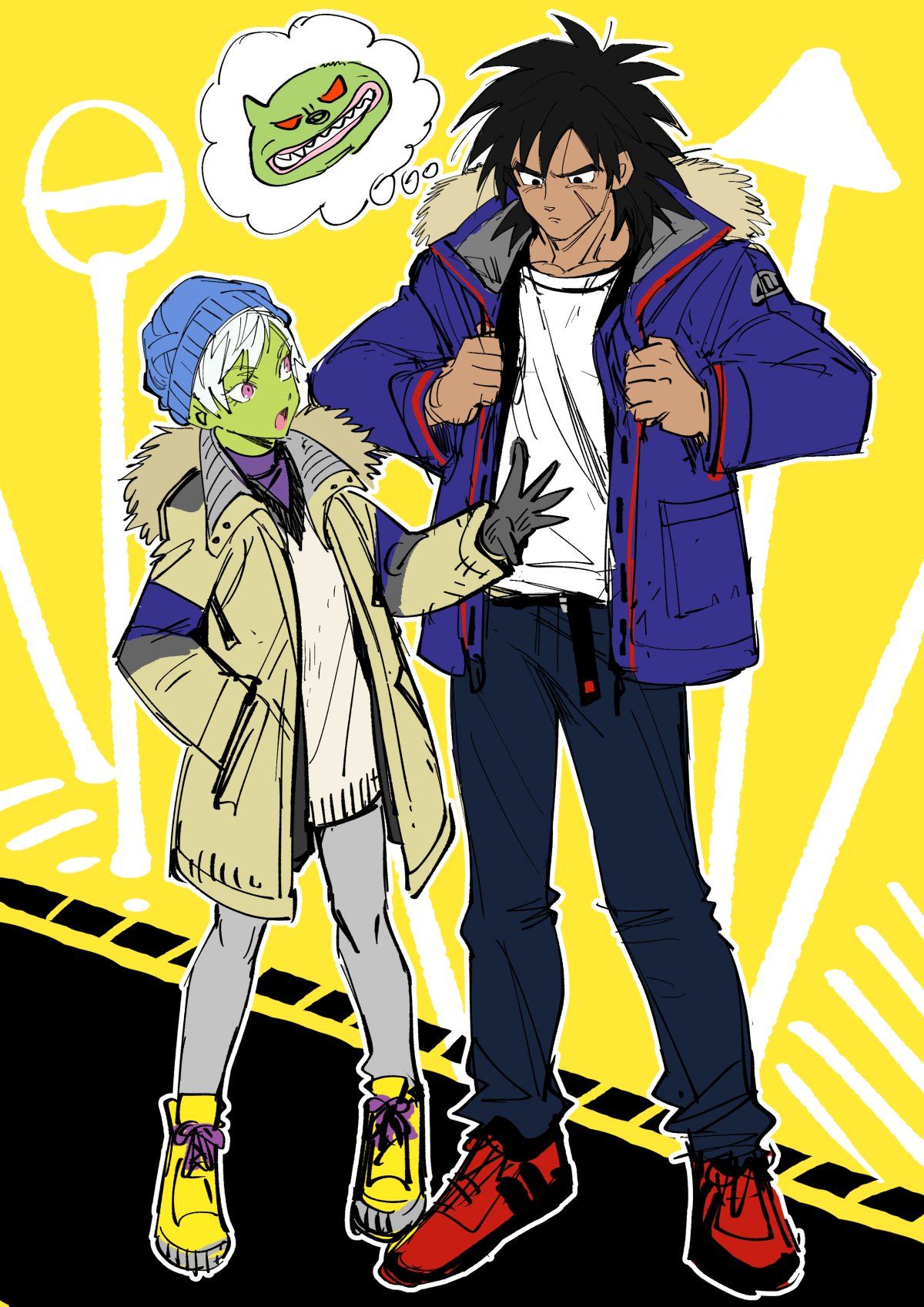 1200x1697 Dragon ball ideas. broly and cheelai fanart, broly and cheelai, broly cheelai