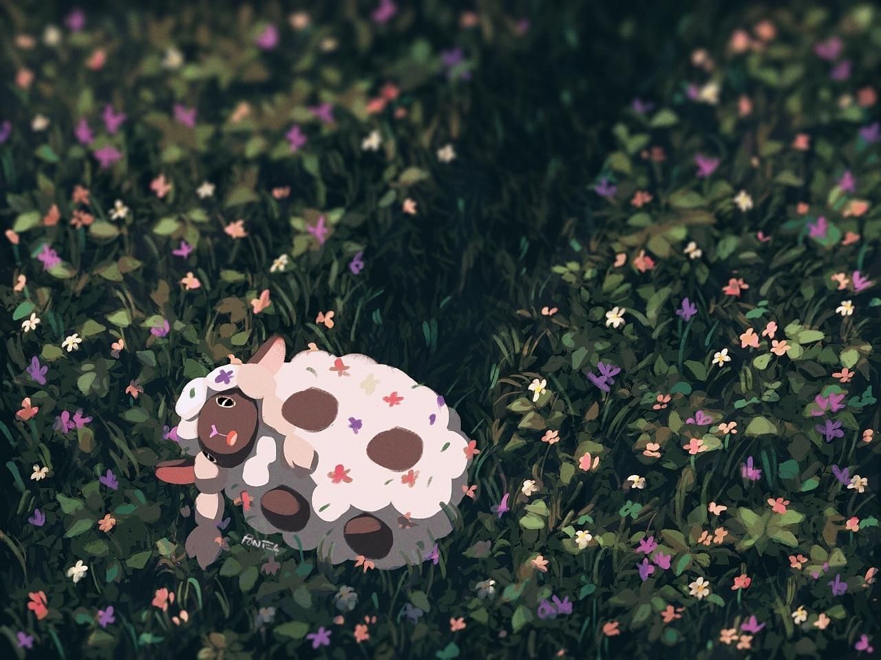 1280x959 Discover 68 Wooloo and wooloo pokemon ideas. wooloo and mareep, wooloo sleeping, how to draw wooloo and more
