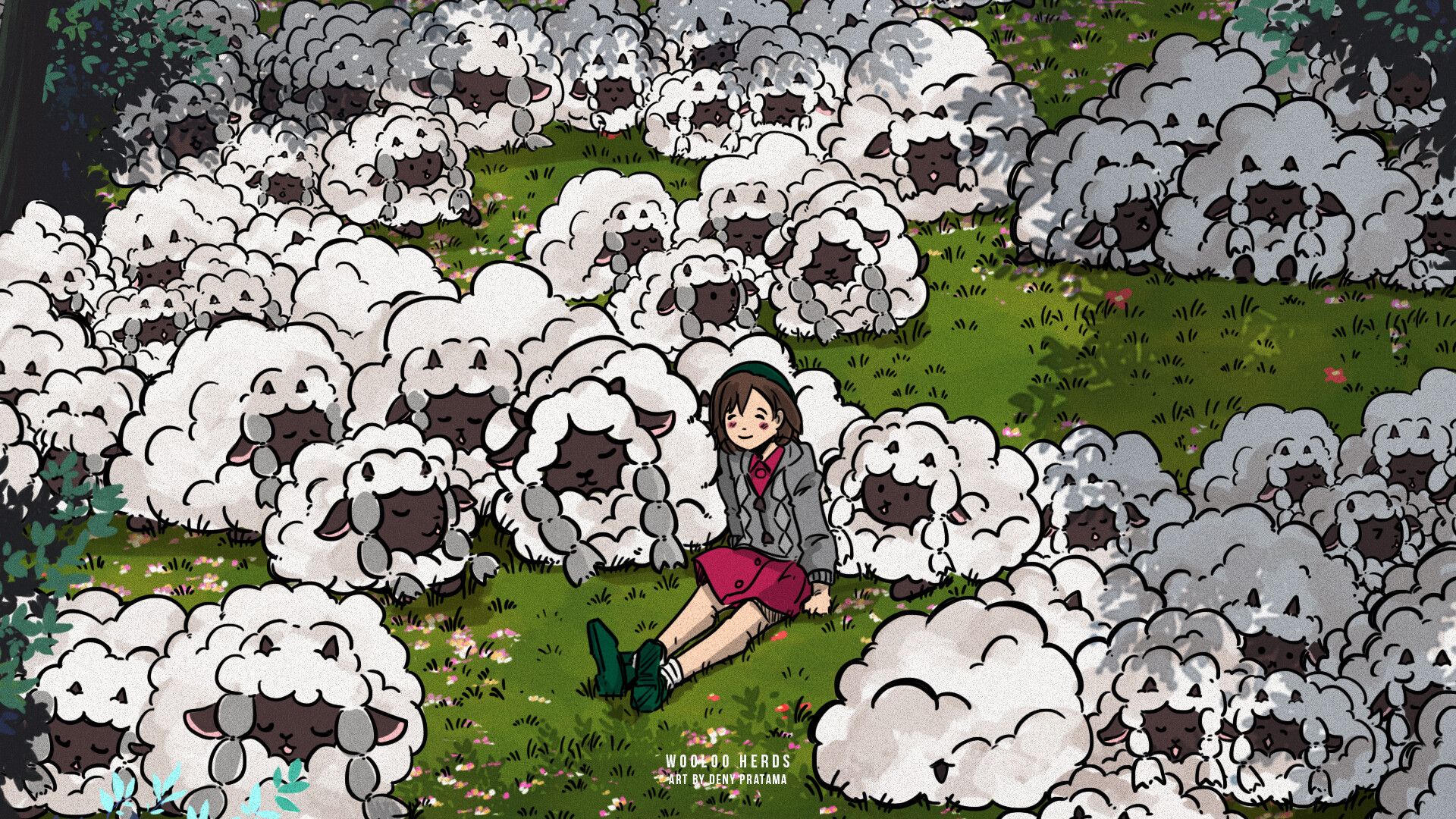 1920x1080 Deny Pratama Wooloo Herds