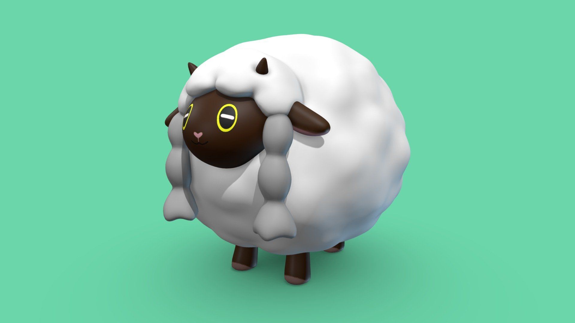 1920x1080 3D Pokémon model model by Zarhon [788d5d0]