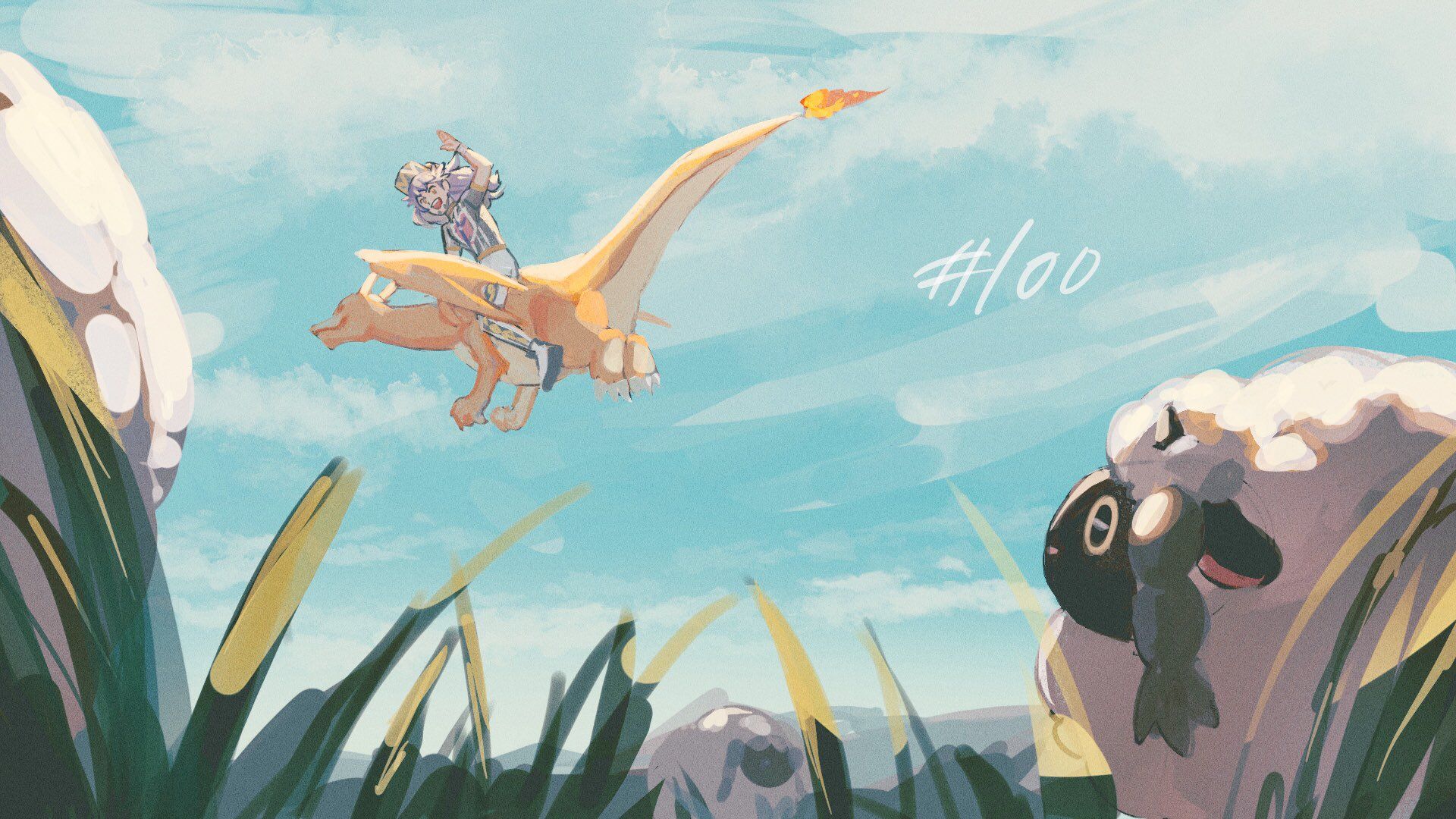1920x1080 Wooloo, Wallpaper Anime Image Board