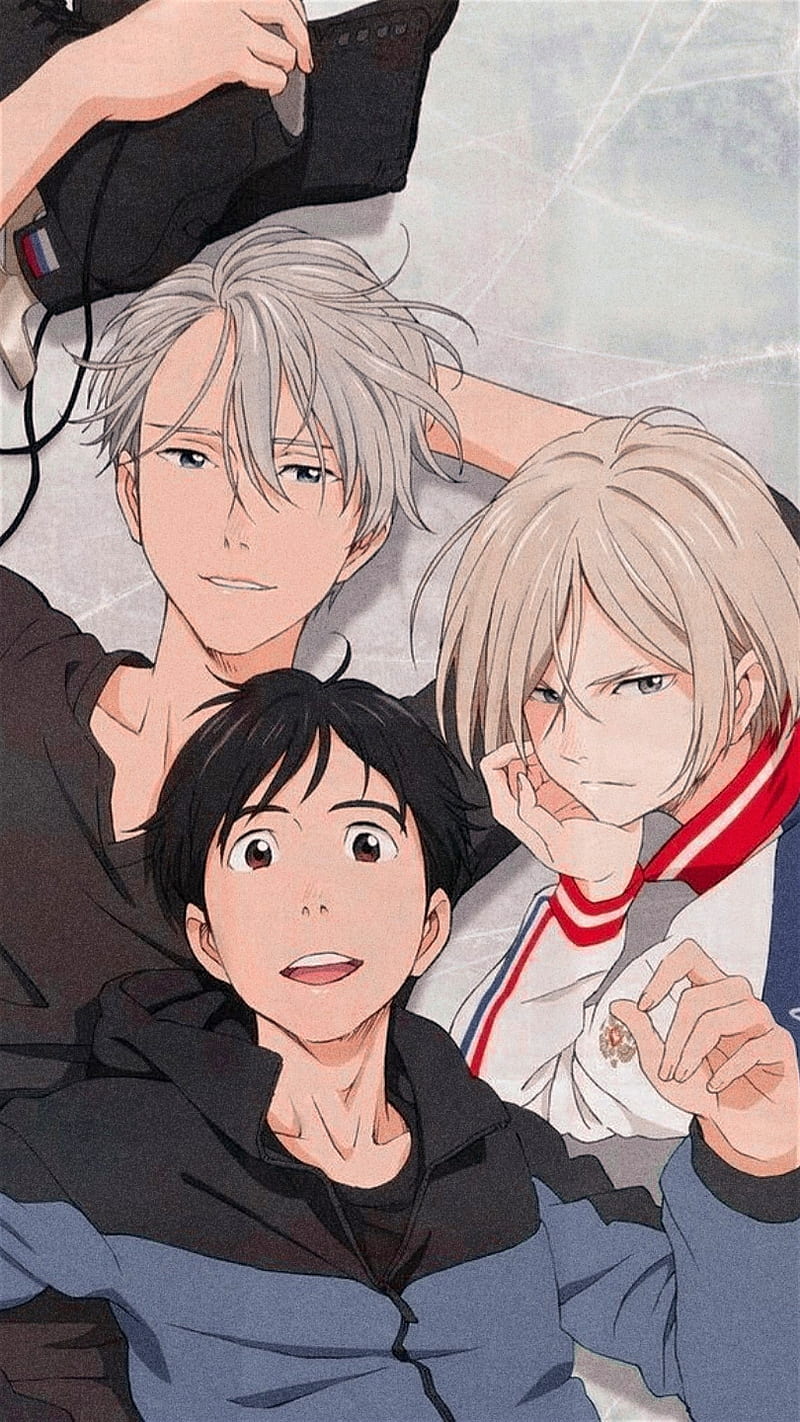 800x1422 Yuri On Ice, anime, katsuki yuri, yuri plisetsky, yurio, HD phone wallpaper