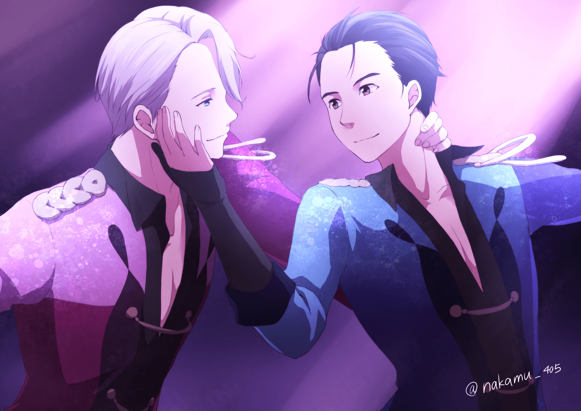1920x1358 Victor Nikiforov & Yuuri Katsuki HD Wallpaper!!! On ICE Animex2480