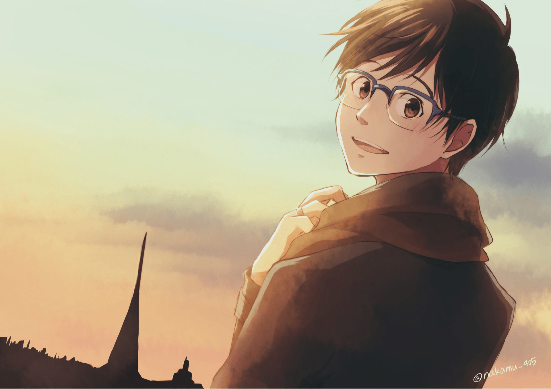 1920x1357 Yuuri Katsuki at Sunset!!! on ICE HD Wallpaperx1357