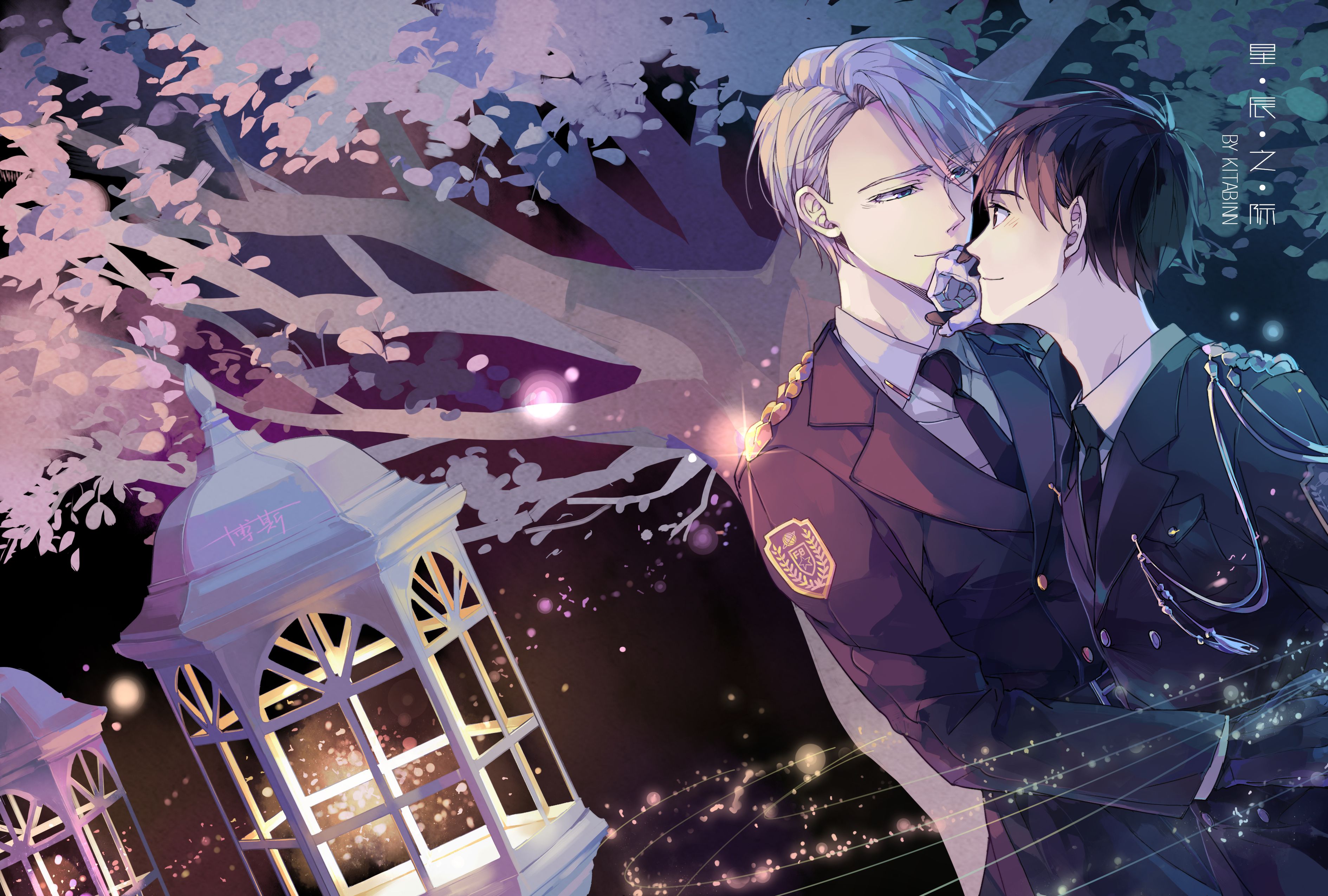 3779x2551 Phone wallpaper: Yuri!!! On Ice, Anime, Victor Nikiforov, Yuuri Katsuki 1017805