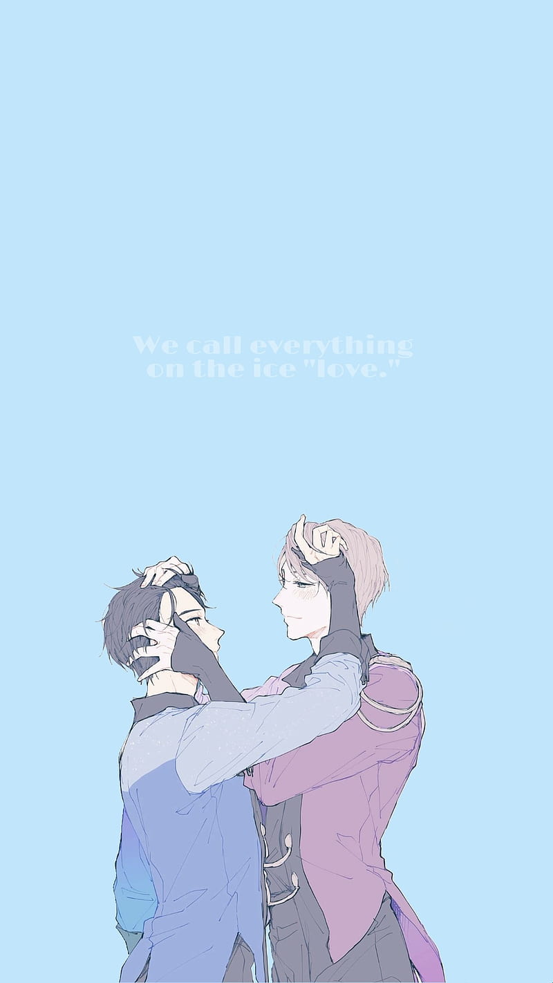 800x1422 Everything Is Love, anime, bl, love is love, victor nikiforov, victuri, viktor nikiforov, HD phone wallpaper