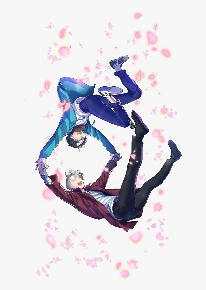 860x1206 Yuri On Ice- Victor Nikiforov And Yuri Katsuki On Ice Background Phone, HD Png Download