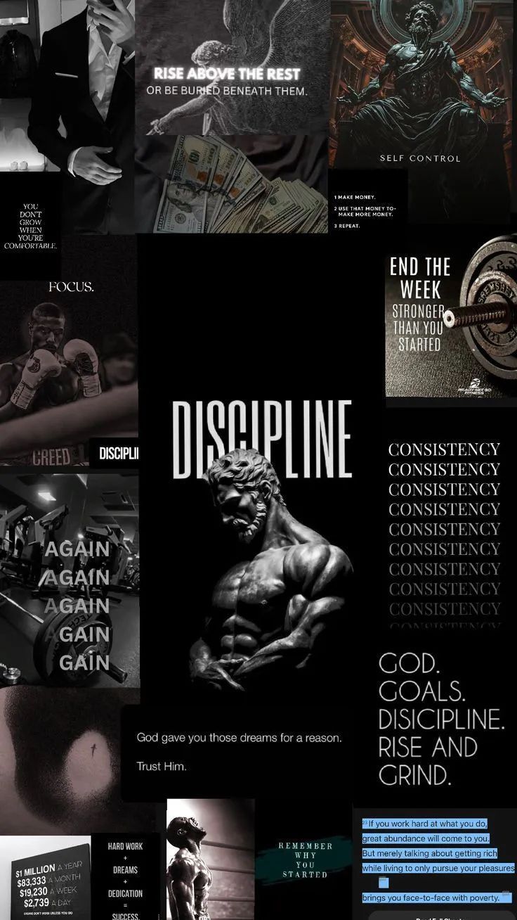 736x1308 Athletic wallpaper collage. Aesthetic collage for men motivation, Collage wallpaper fitness, Doflamingo wallpaper