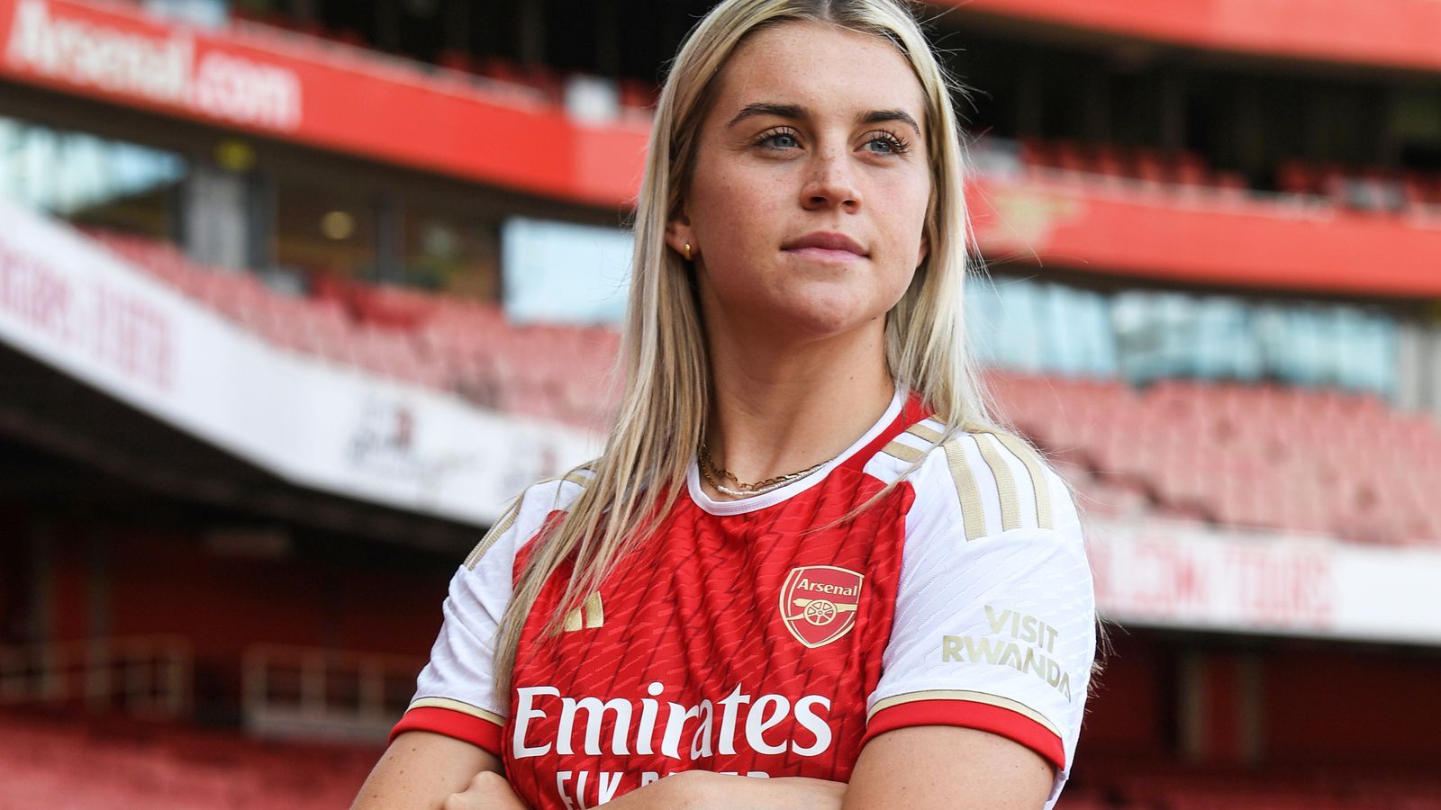 1600x900 A happy Alessia Russo is on a stunning 10 out of 10 for Arsenal Women free transfer ever? Arsenal News