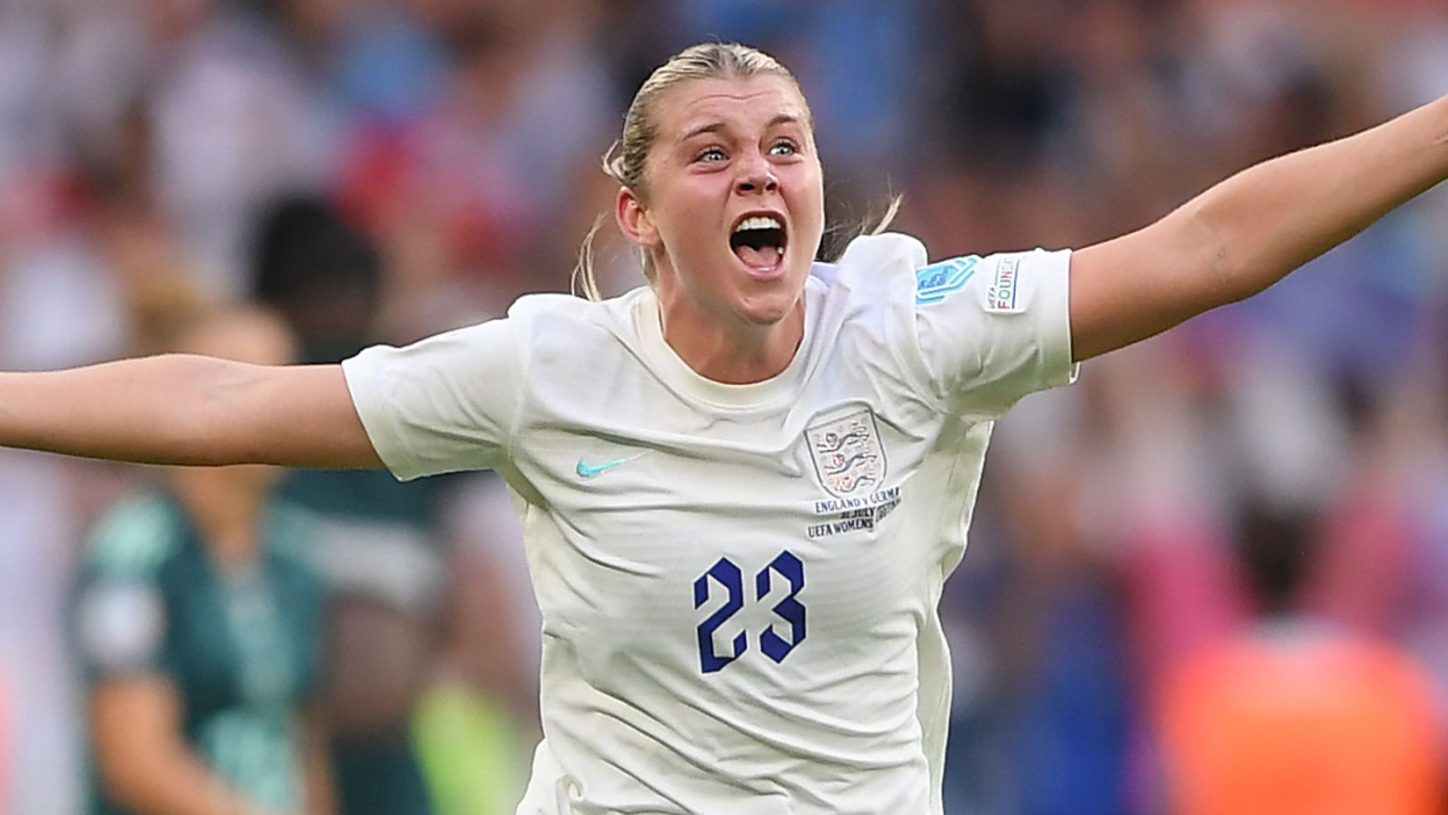 2048x1152 Alessia Russo exclusive: England forward hungry for more trophies and bigger crowds after Euro 2022 win