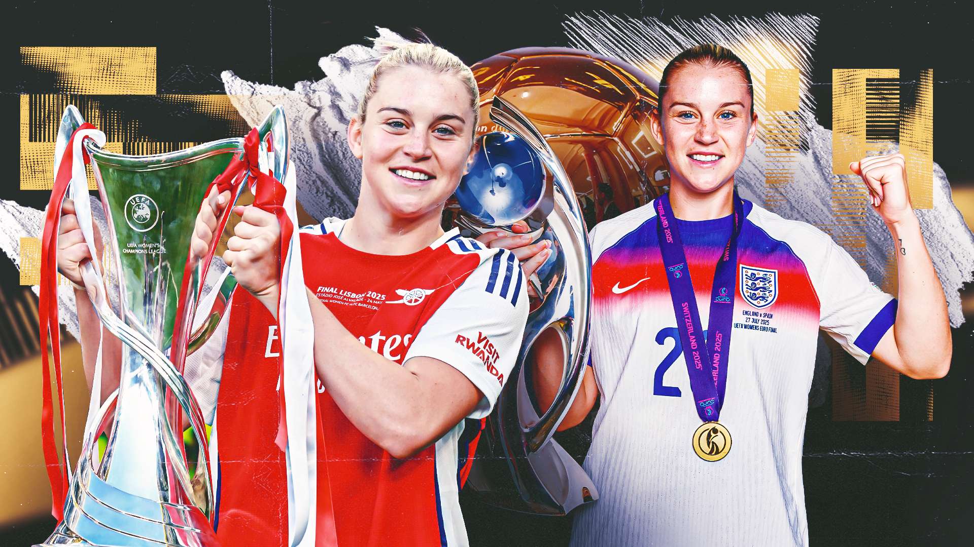 1920x1080 Alessia Russo: How Arsenal and England's star striker forced herself into Ballon d'Or contention. Goal.com US