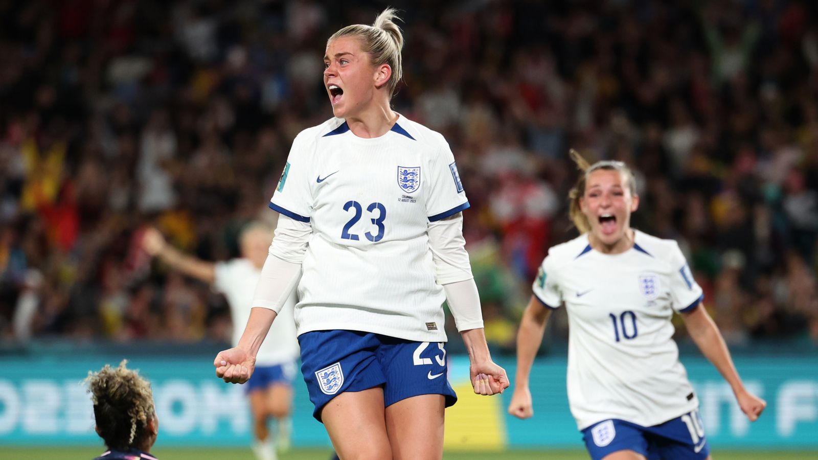 1600x900 England 2 1 Colombia: Alessia Russo Winner Sees Lionesses Set Up Women's World Cup Semi Final With Australia