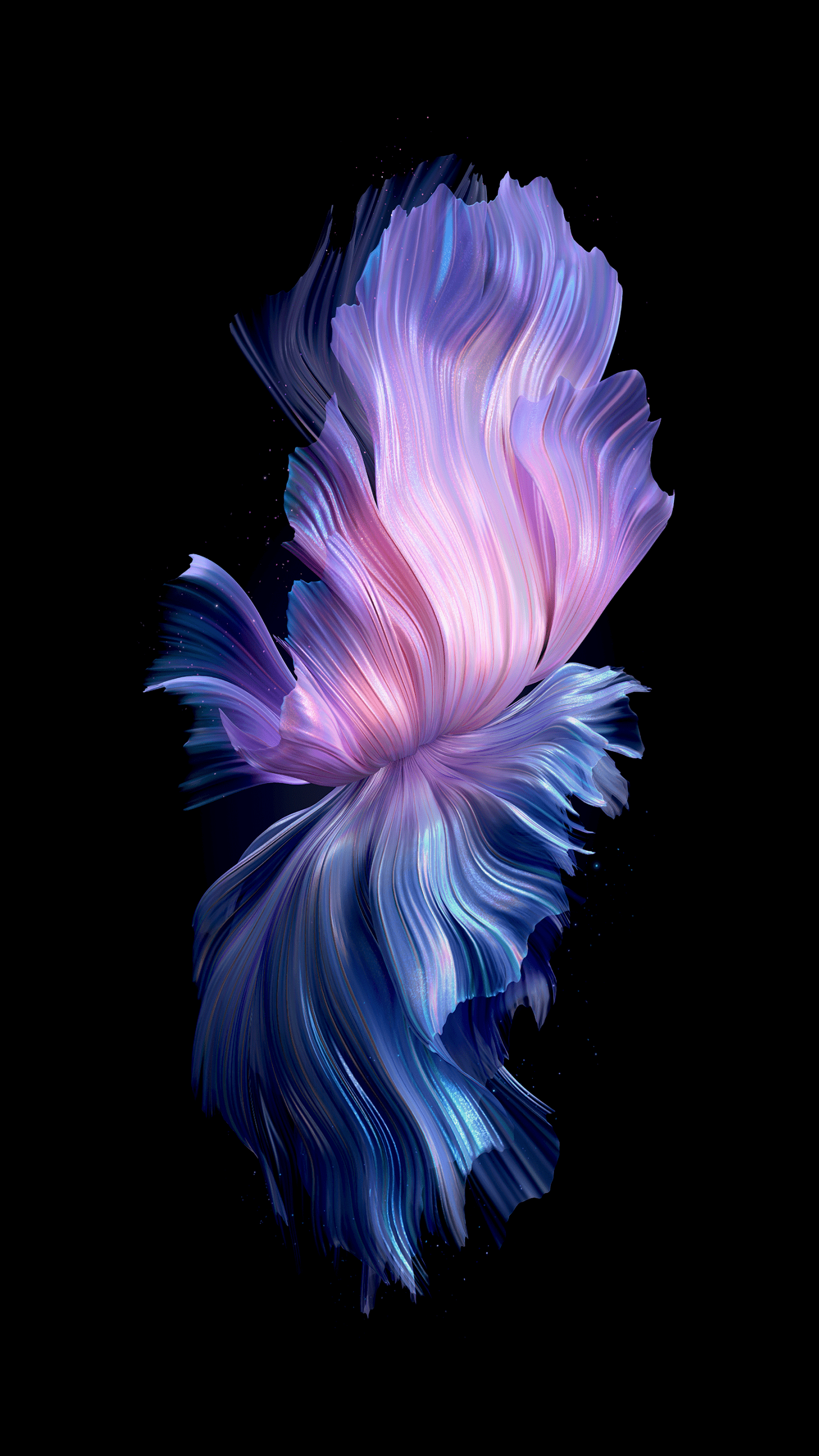 1440x2560 Vivo X Flip Wallpaper 4K, Stock, Purple abstract, 5K