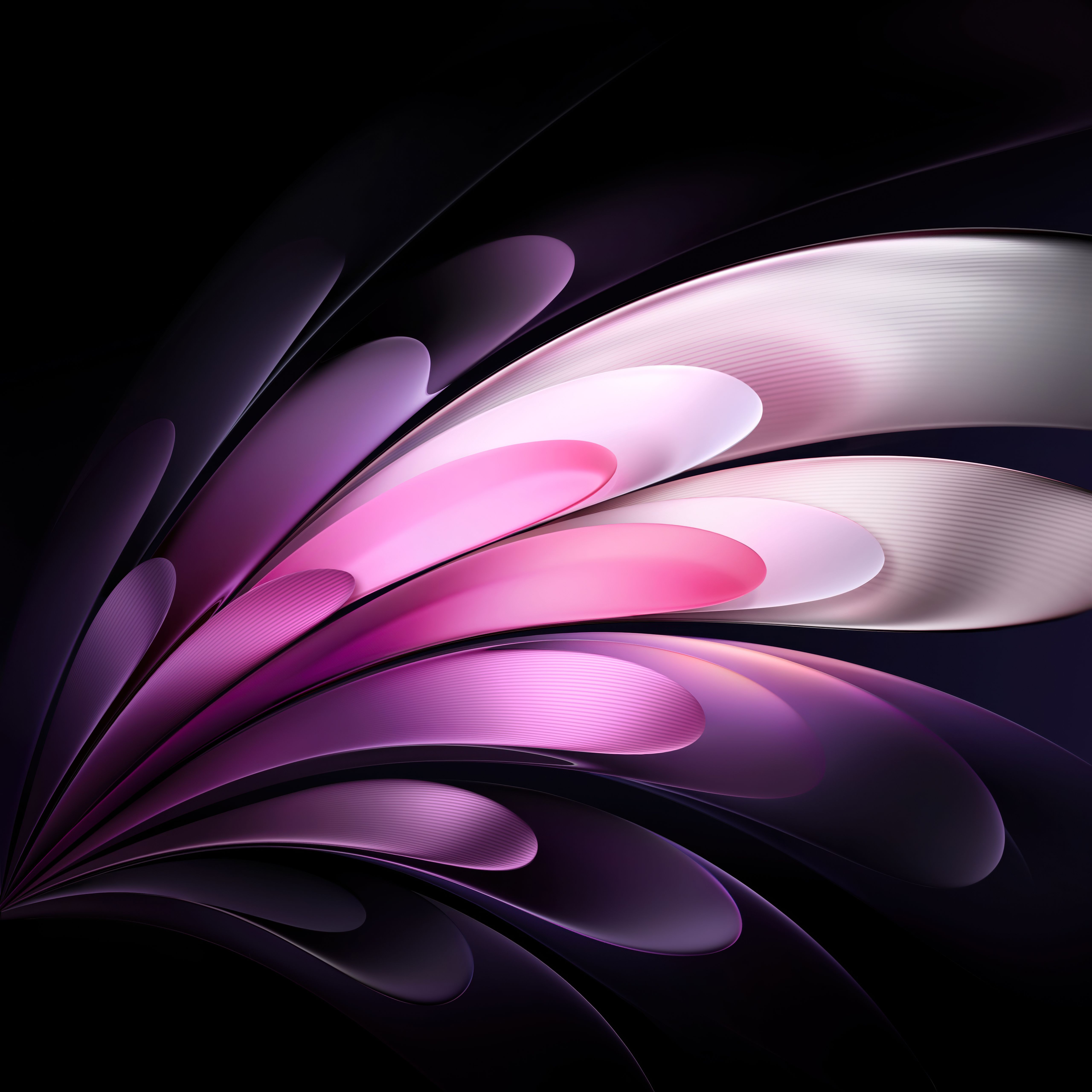 5120x5120 Vivo Pad Wallpaper 4K, Dark theme, Gradient Abstract