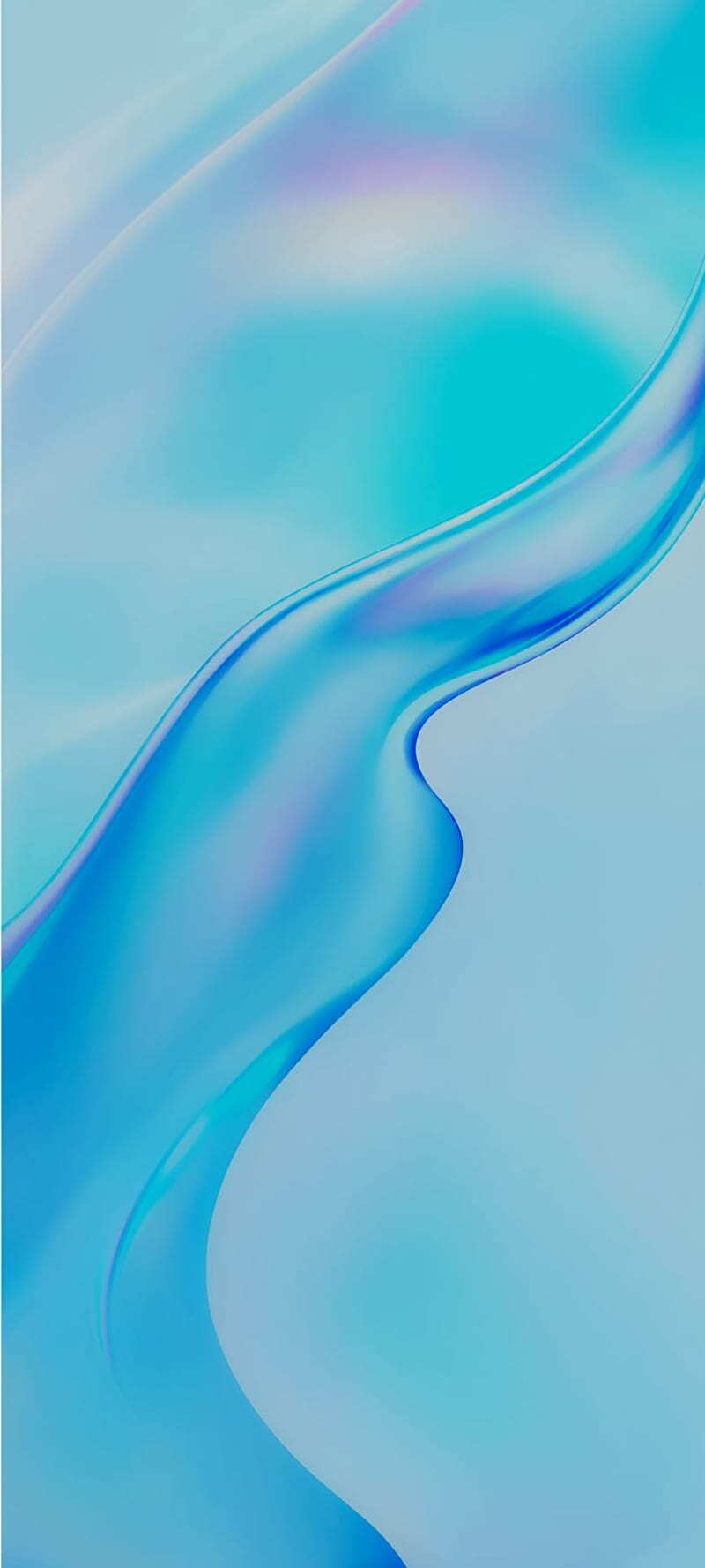 800x1777 HD Wallpaper Vivo S6 Phone Blue Iridescent Glassy