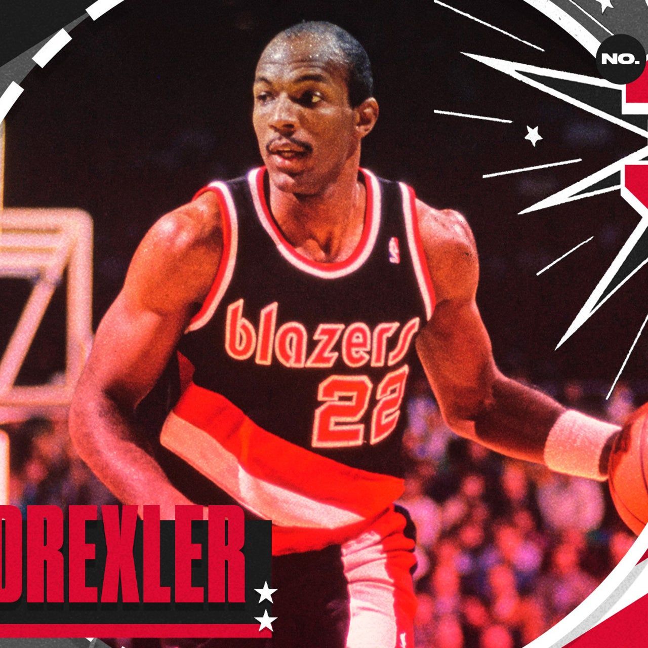 1280x1280 NBA players from last 50 years: Clyde Drexler ranks No. 37