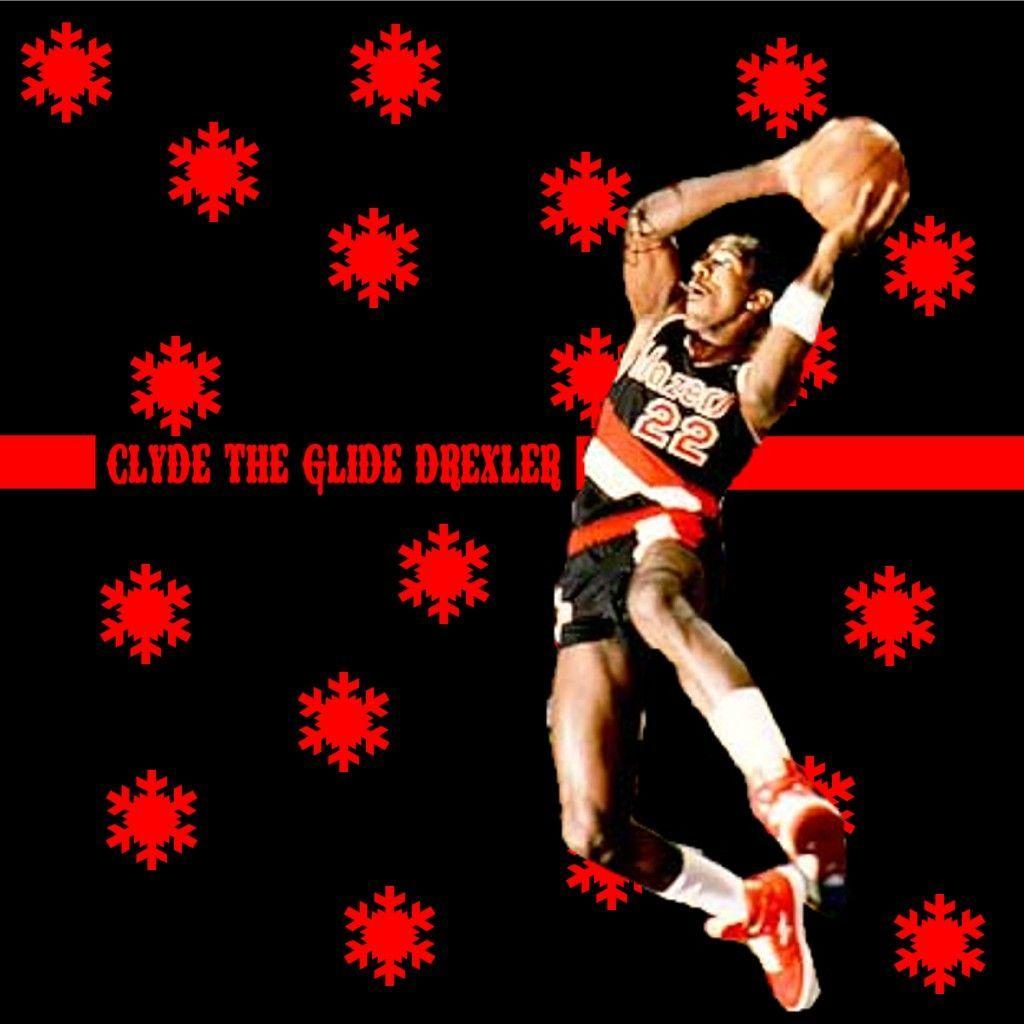 1024x1024 Clyde Drexler Wallpaper