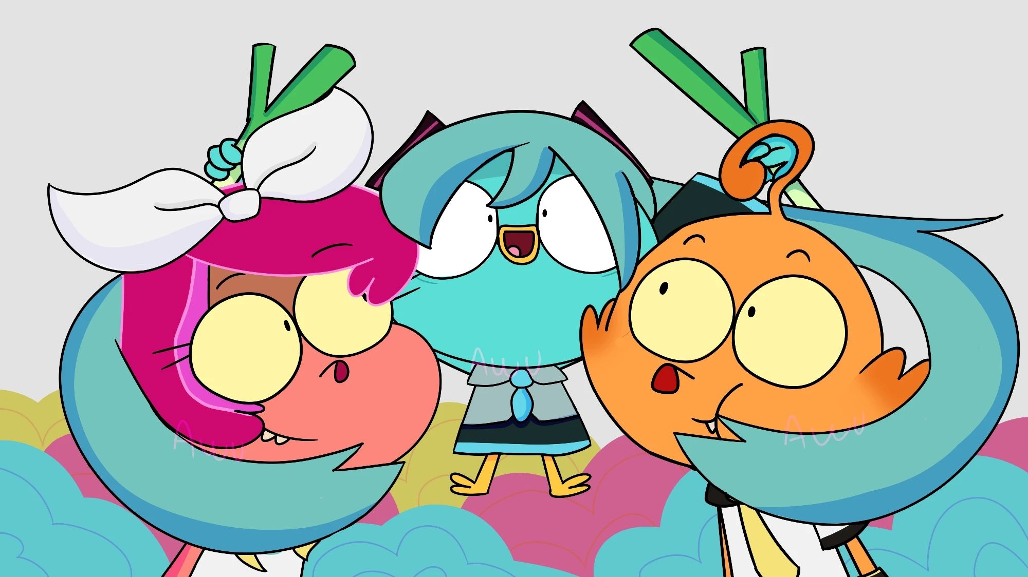 2000x1124 Harvey Beaks x Vocaloid by AWUhb on Newgrounds