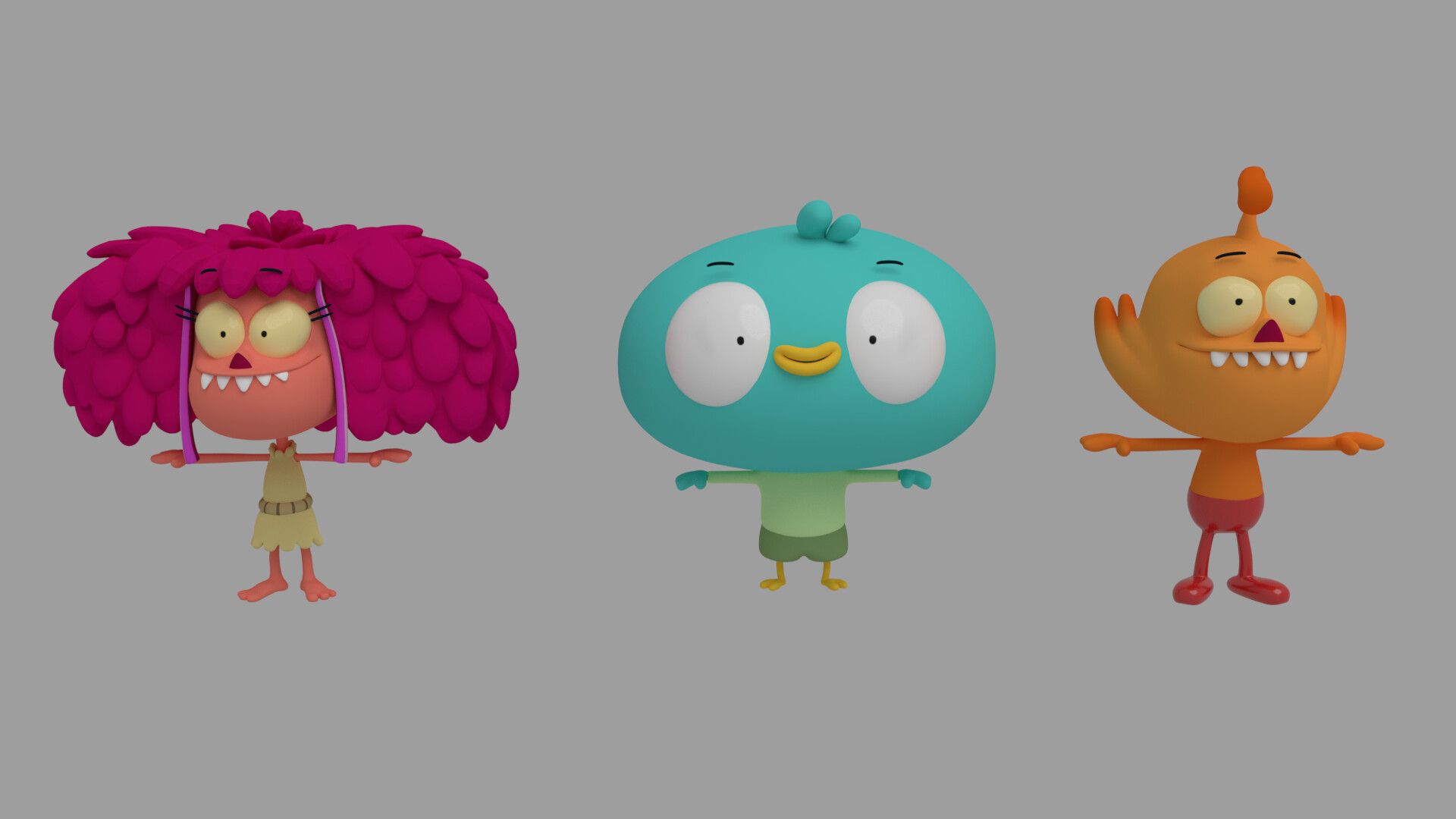 1920x1080 Harvey Beaks, Fee & Foo