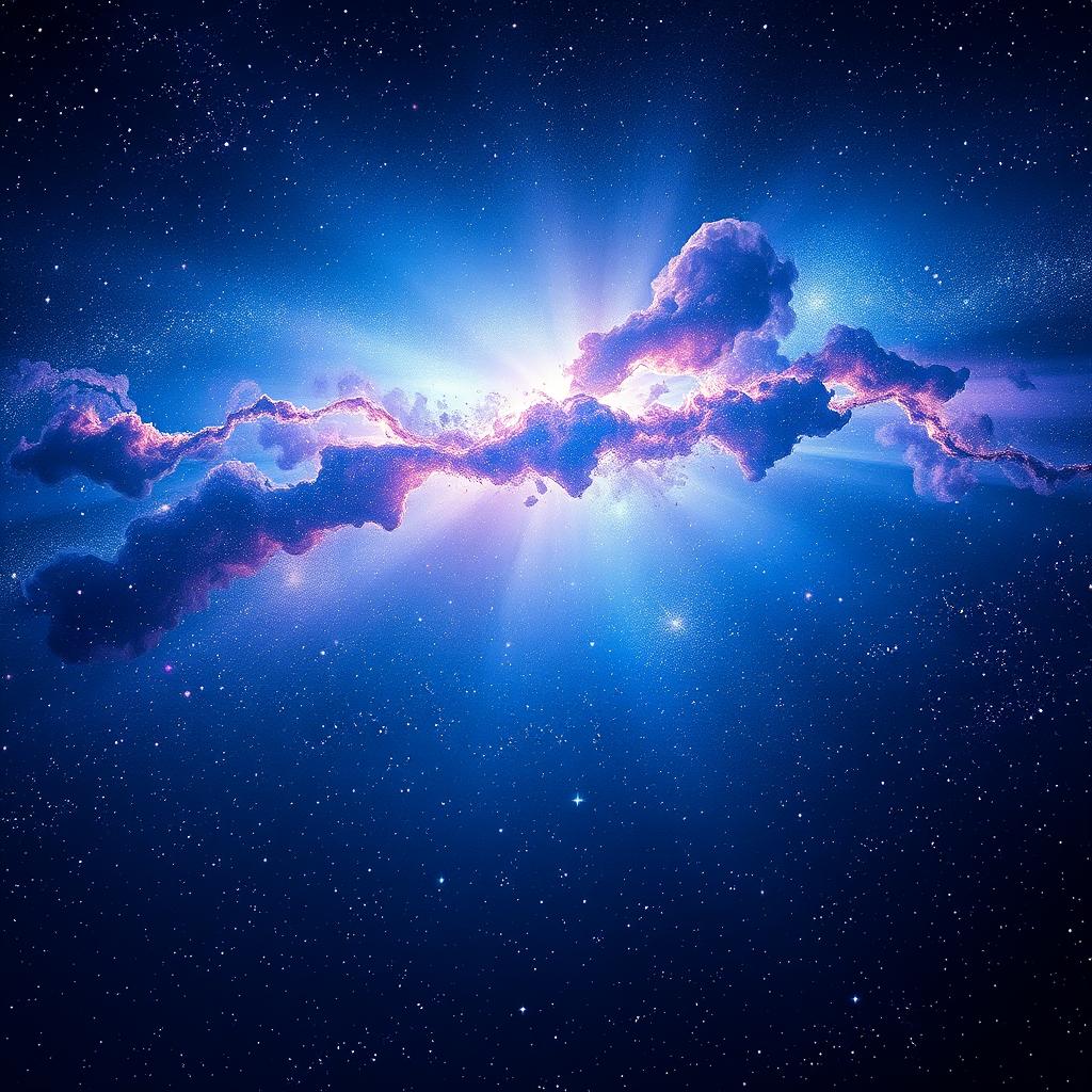 1024x1024 Dazzling Starry Night Sky. Space Themed Artwork