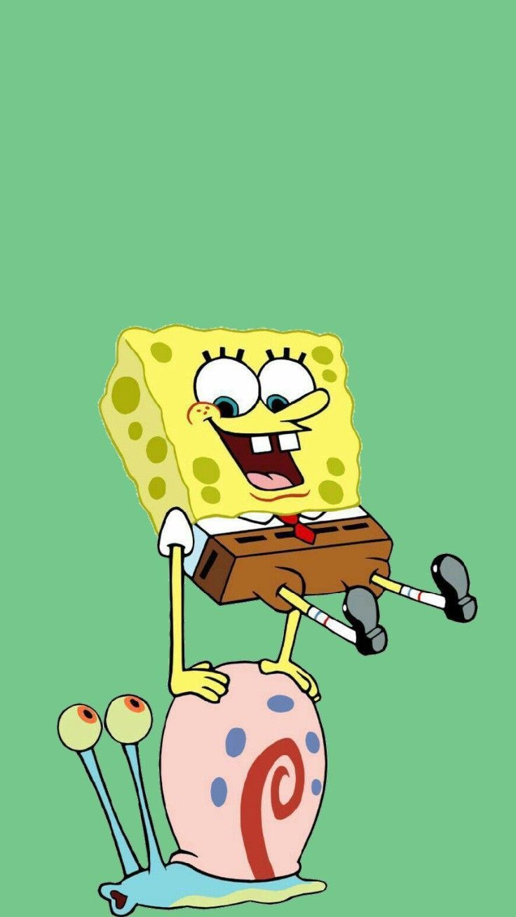 736x1308 Gary the snail wallpaper. Gary spongebob wallpaper, Spongebob side characters wallpaper, Spongebob wallpaper hd