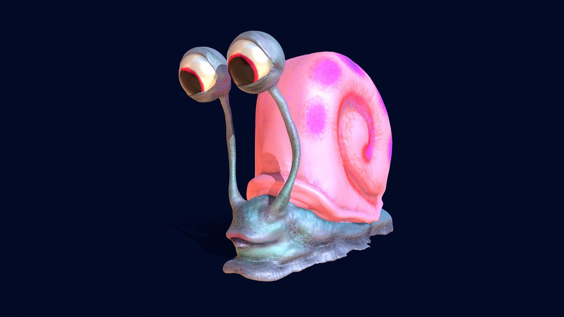 1920x1080 Gary from SpongeBob SquarePants Fanart