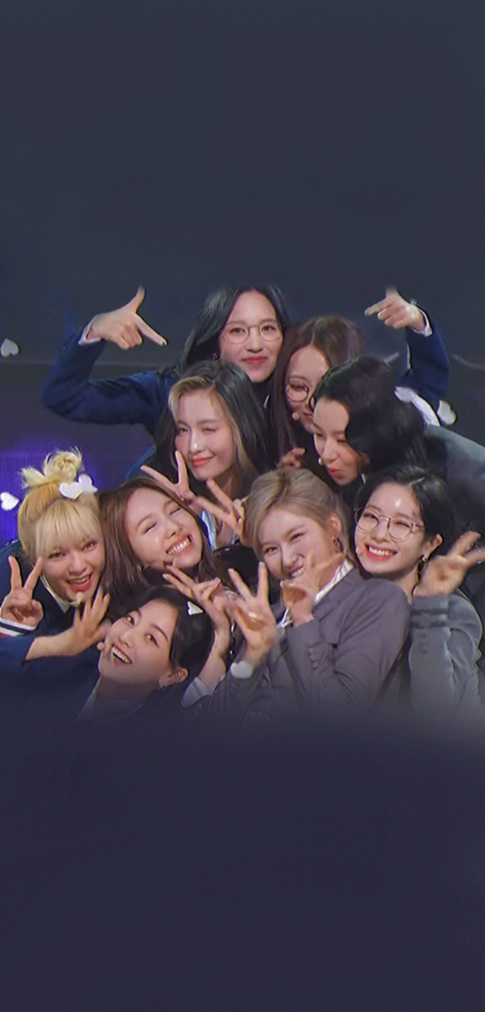 960x2001 Twice OT9 Wallpaper