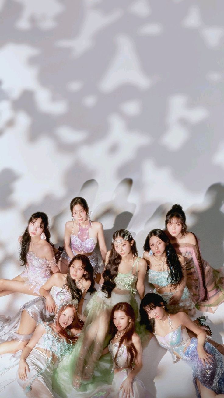 736x1308 TWICE OT9 WALLPAPER