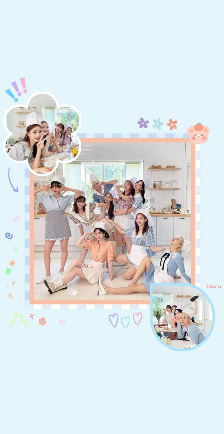 736x1427 Twice ot9 wallpaper