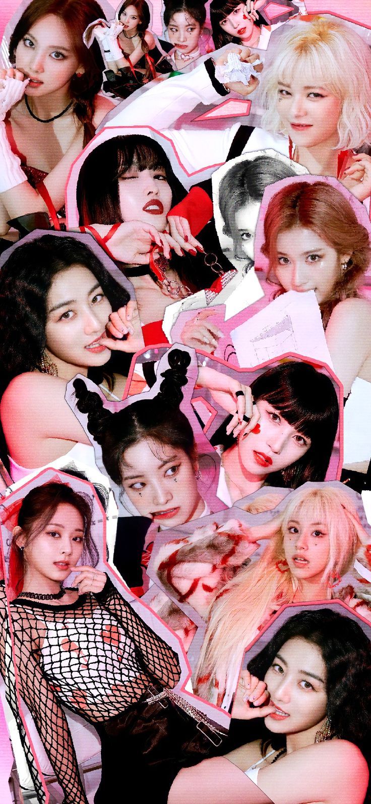 736x1594 TWICE OT9 WALLPAPER
