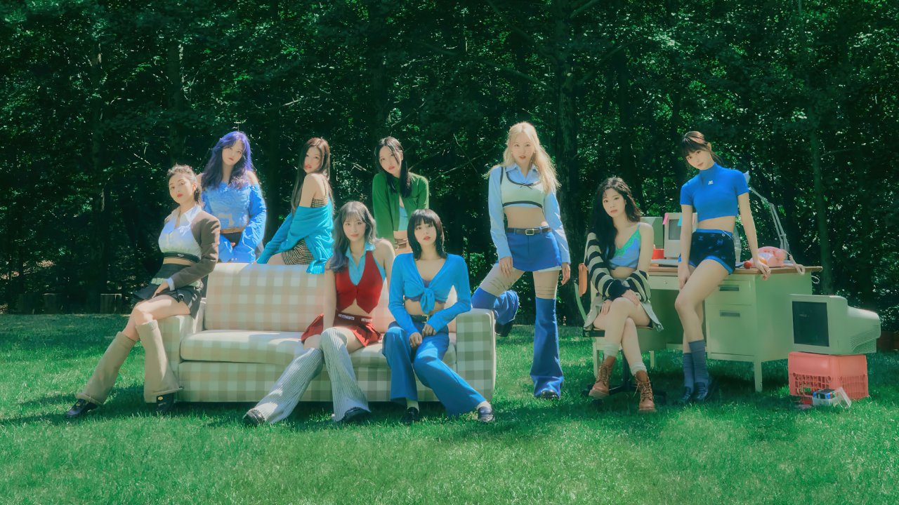 1280x720 TWICE Talk that talk Wallpaper 4K for Desktop