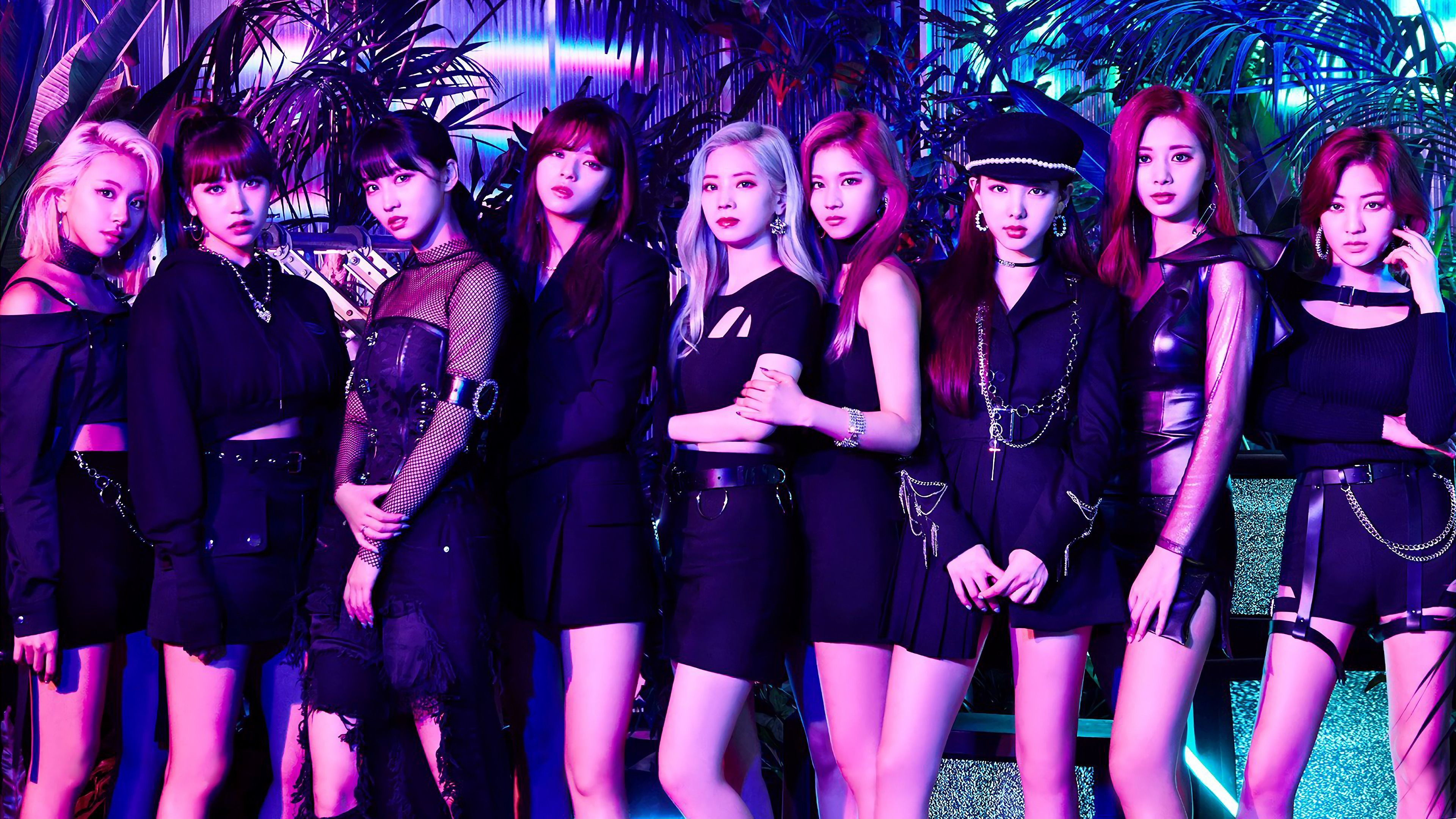 3840x2160 Twice Members Wallpaper