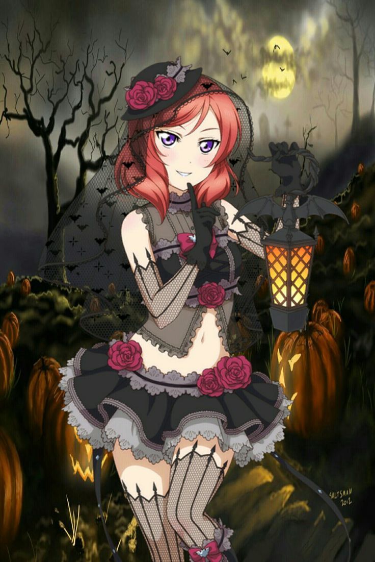736x1101 Maki nishikino love live wallpaper fondo de pantalla Halloween HD