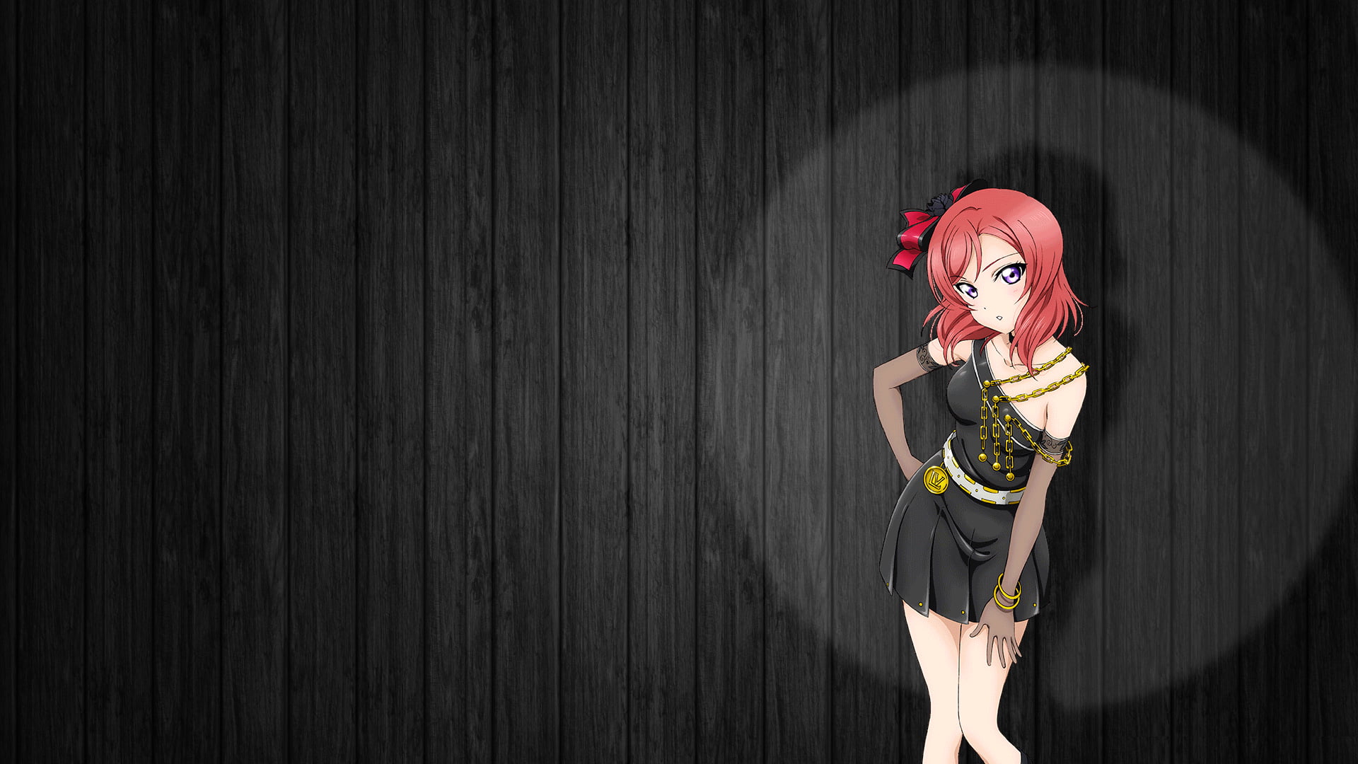 1920x1080 Red haired female anime character, Love Live!, Nishikino Maki HD wallpaper
