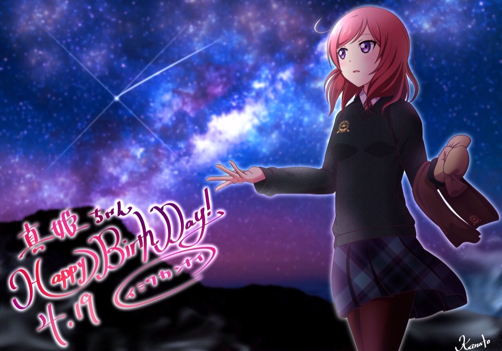 1920x1341 Desktop wallpaper: Anime, Love Live!, Maki Nishikino 4K free download for PC. 385081