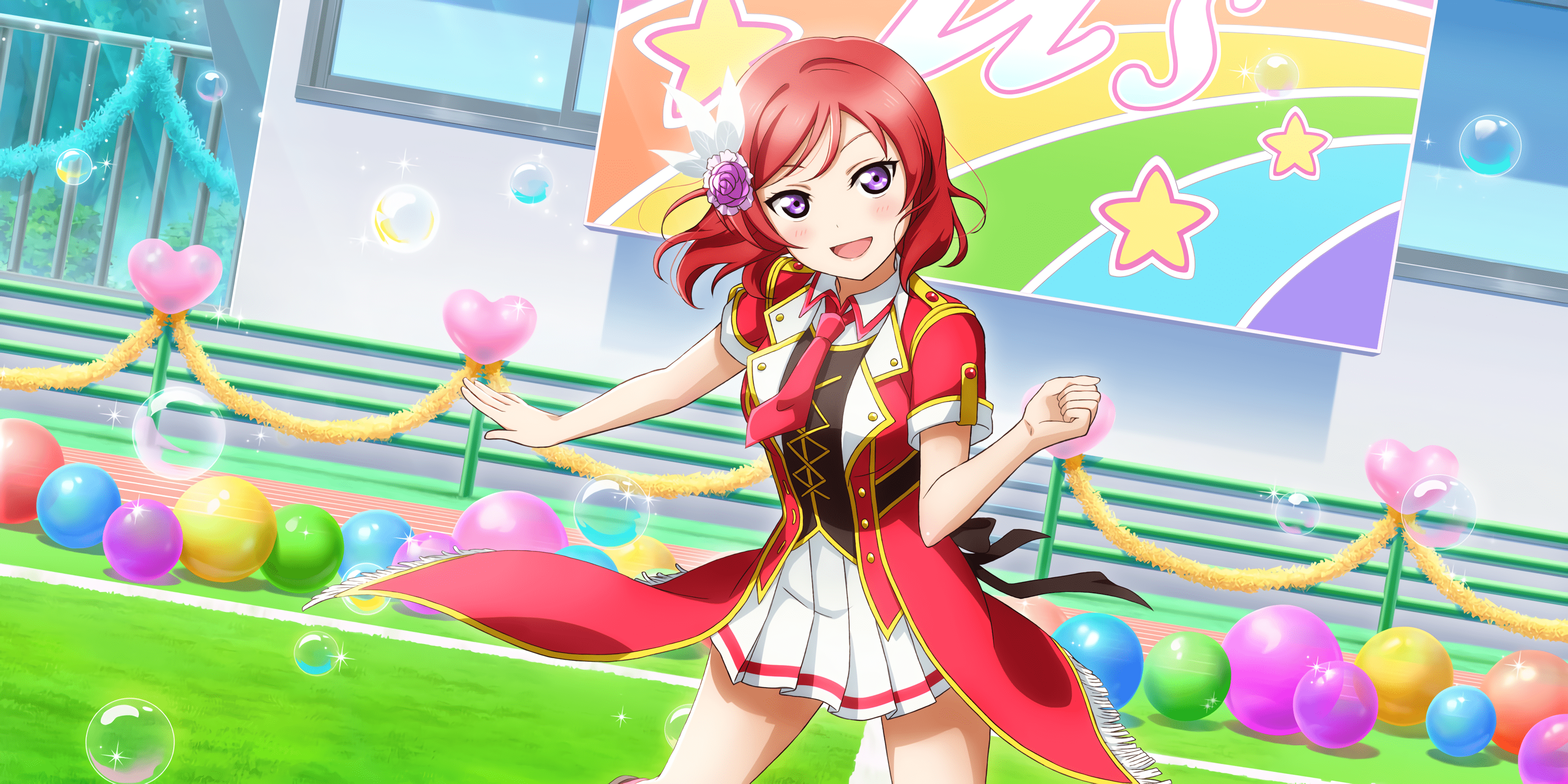 3600x1800 SR Maki Nishikino 「*Chuckle* Woohoo!